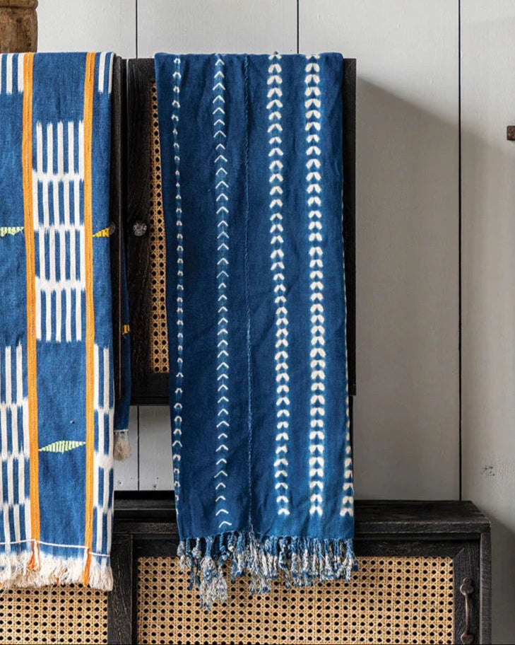 Indigo Mudcloth Textile