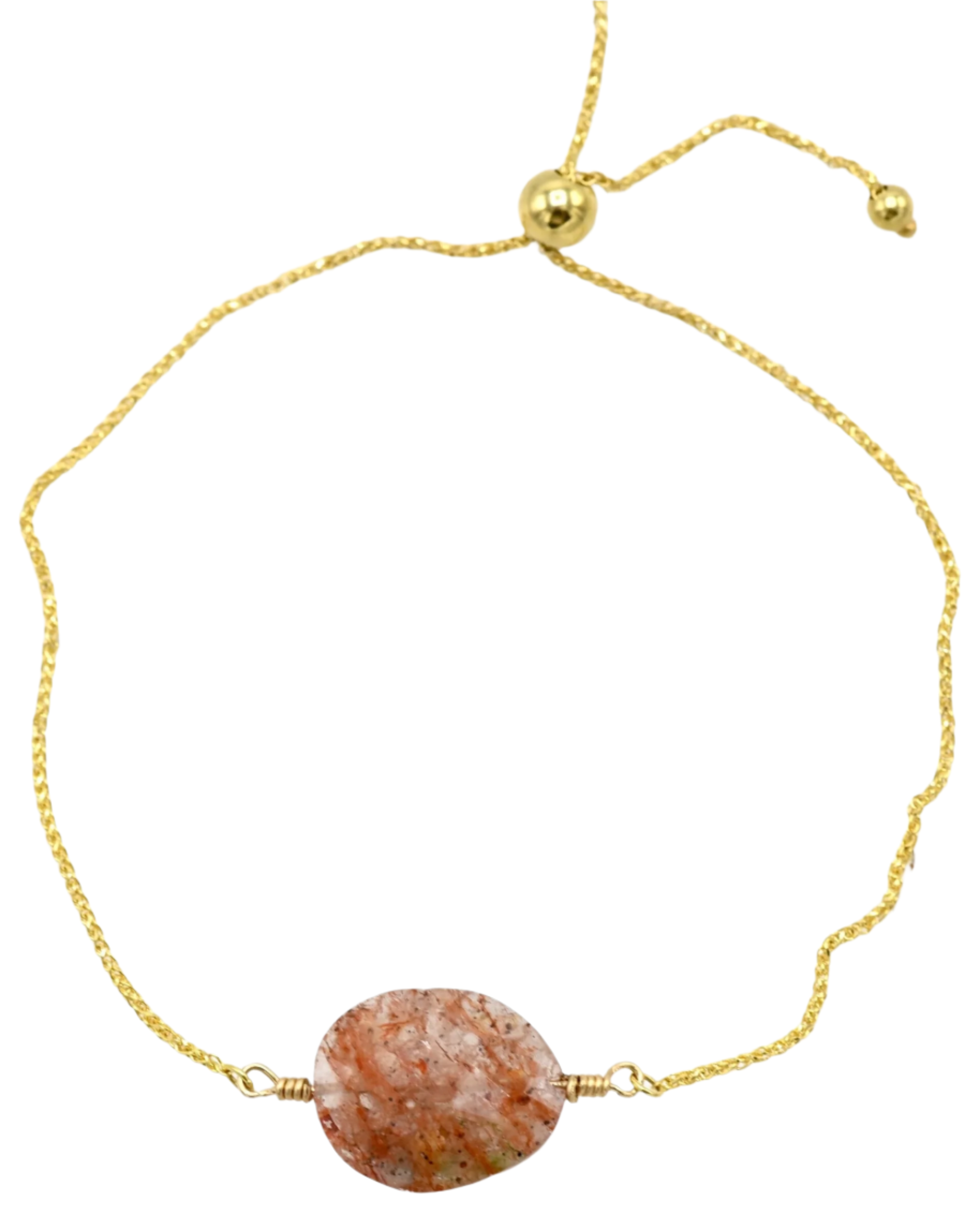 Diva Sunstone Bracelet - Sculptress