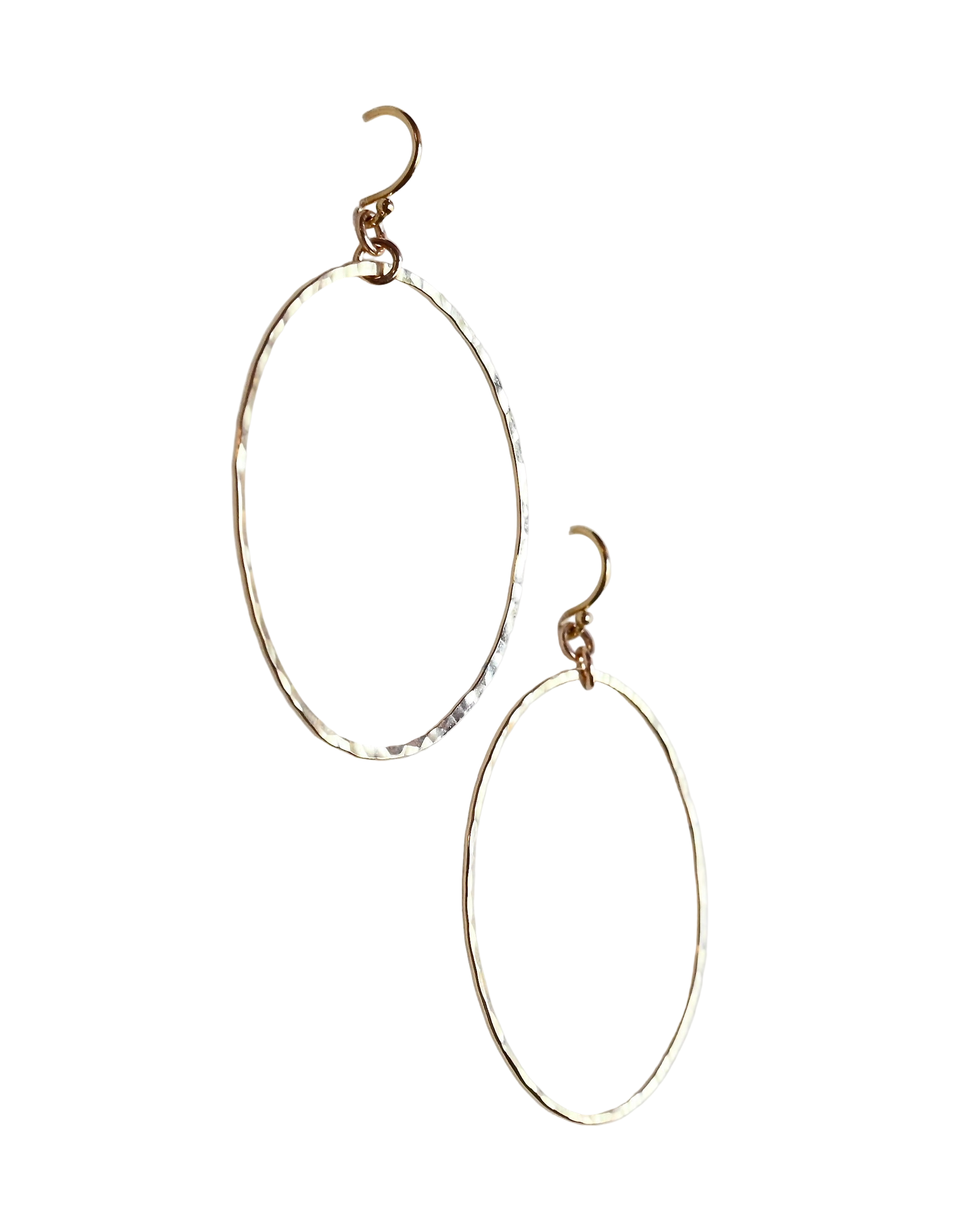Goddess Hoop Earrings - Sculptress