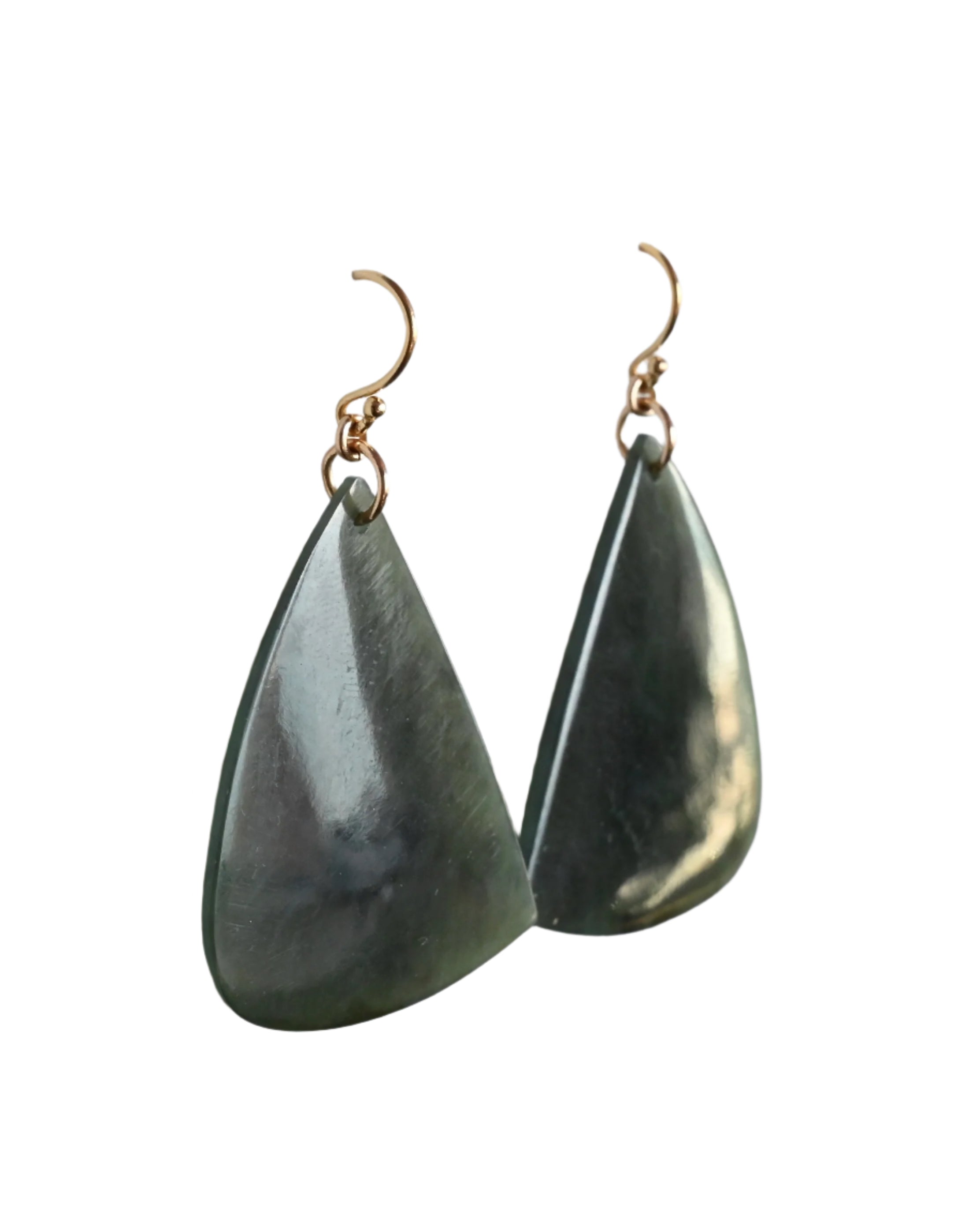 Monarch Big Sur Jade Earrings - Sculptress