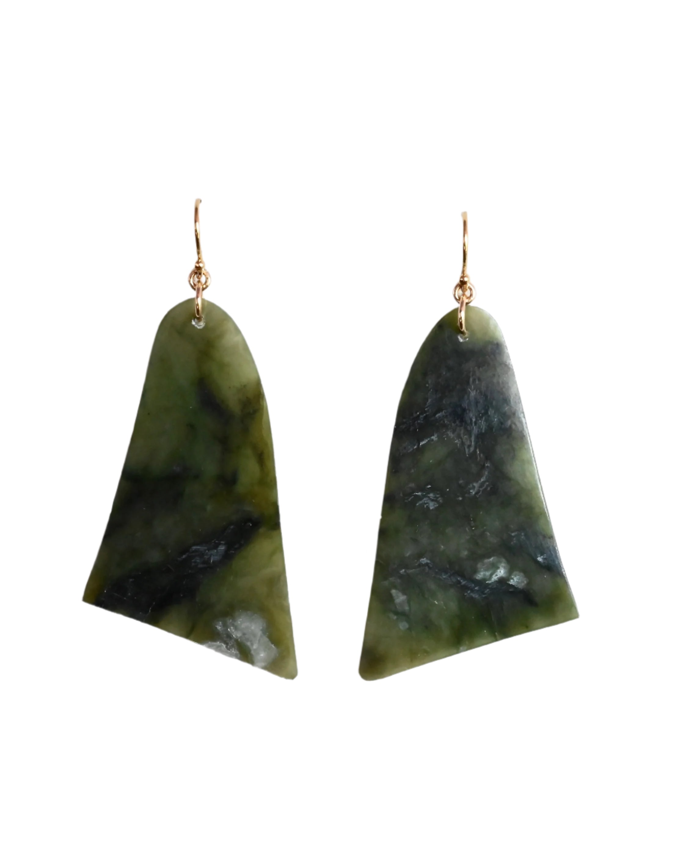 Coast Big Sur Jade Earrings - Sculptress