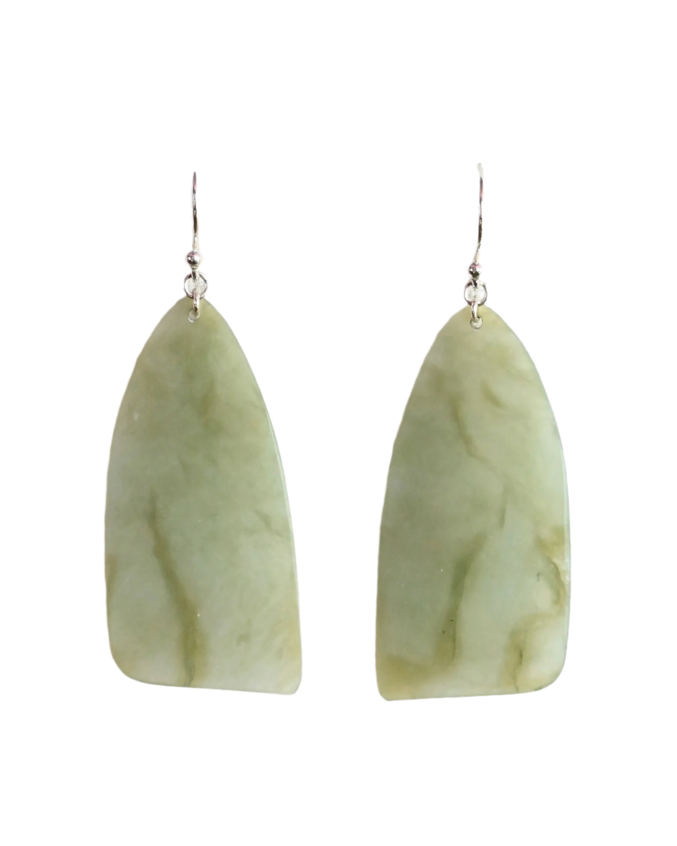 Cliff Big Sur Jade Earrings - Sculptress