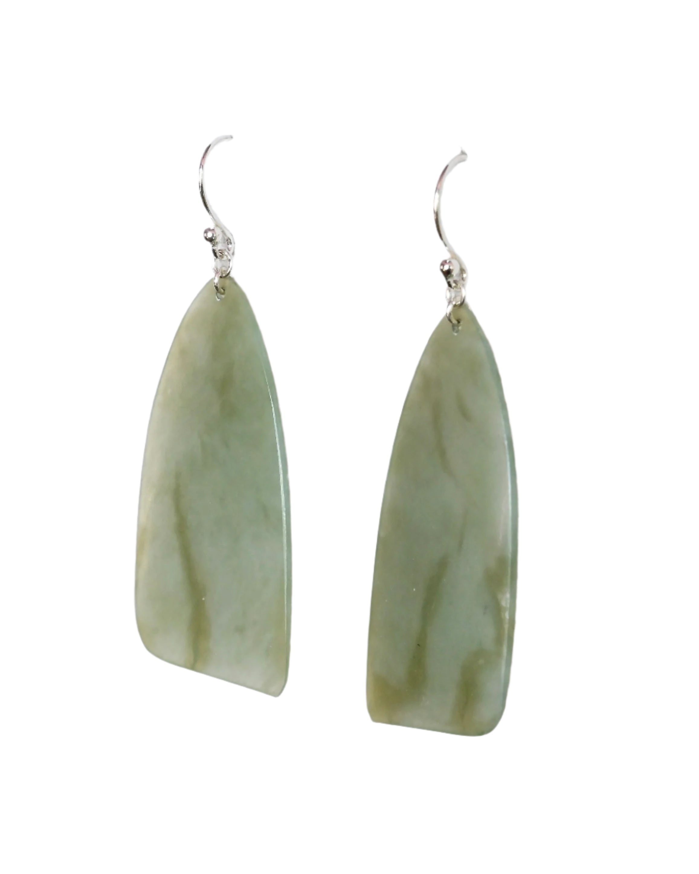 Cliff Big Sur Jade Earrings - Sculptress