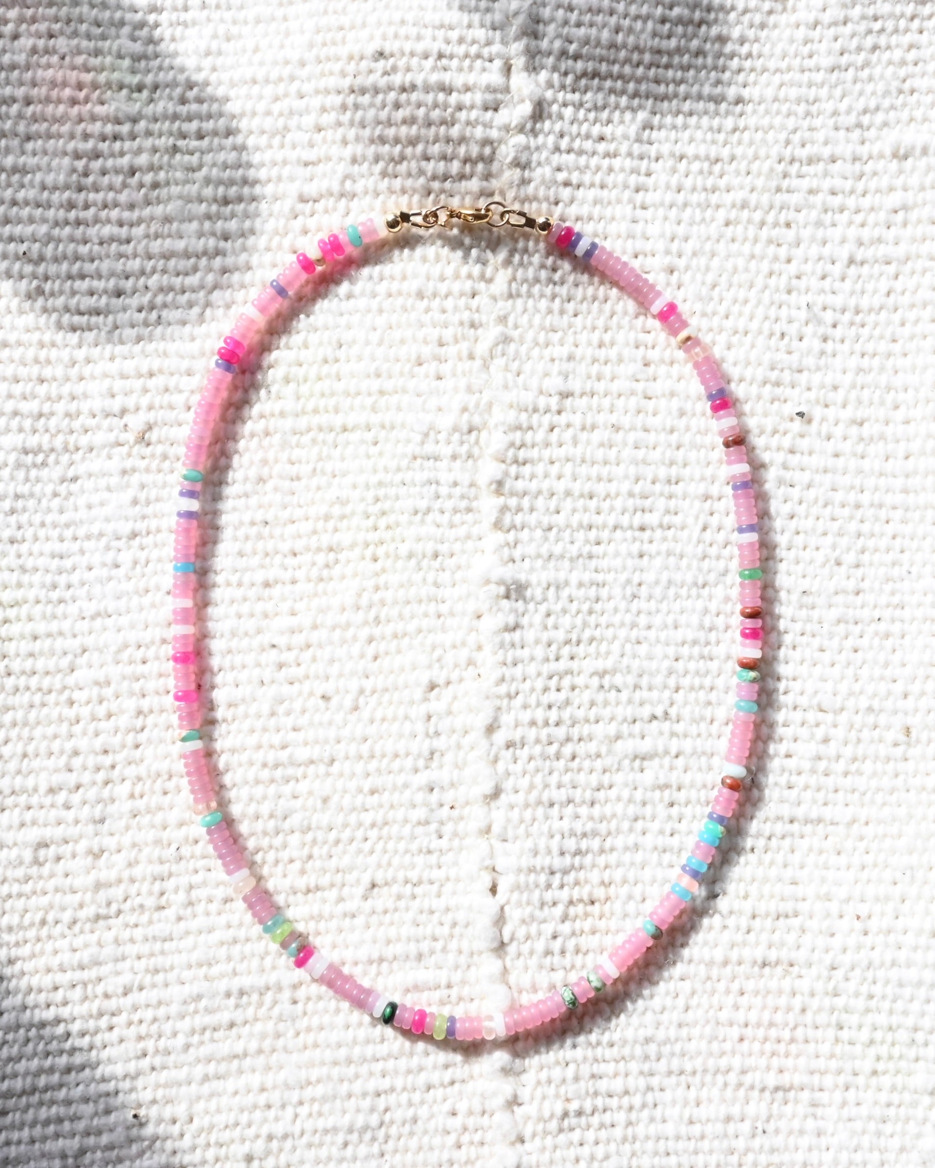 Aventurine Rainbow Necklace - Sculptress
