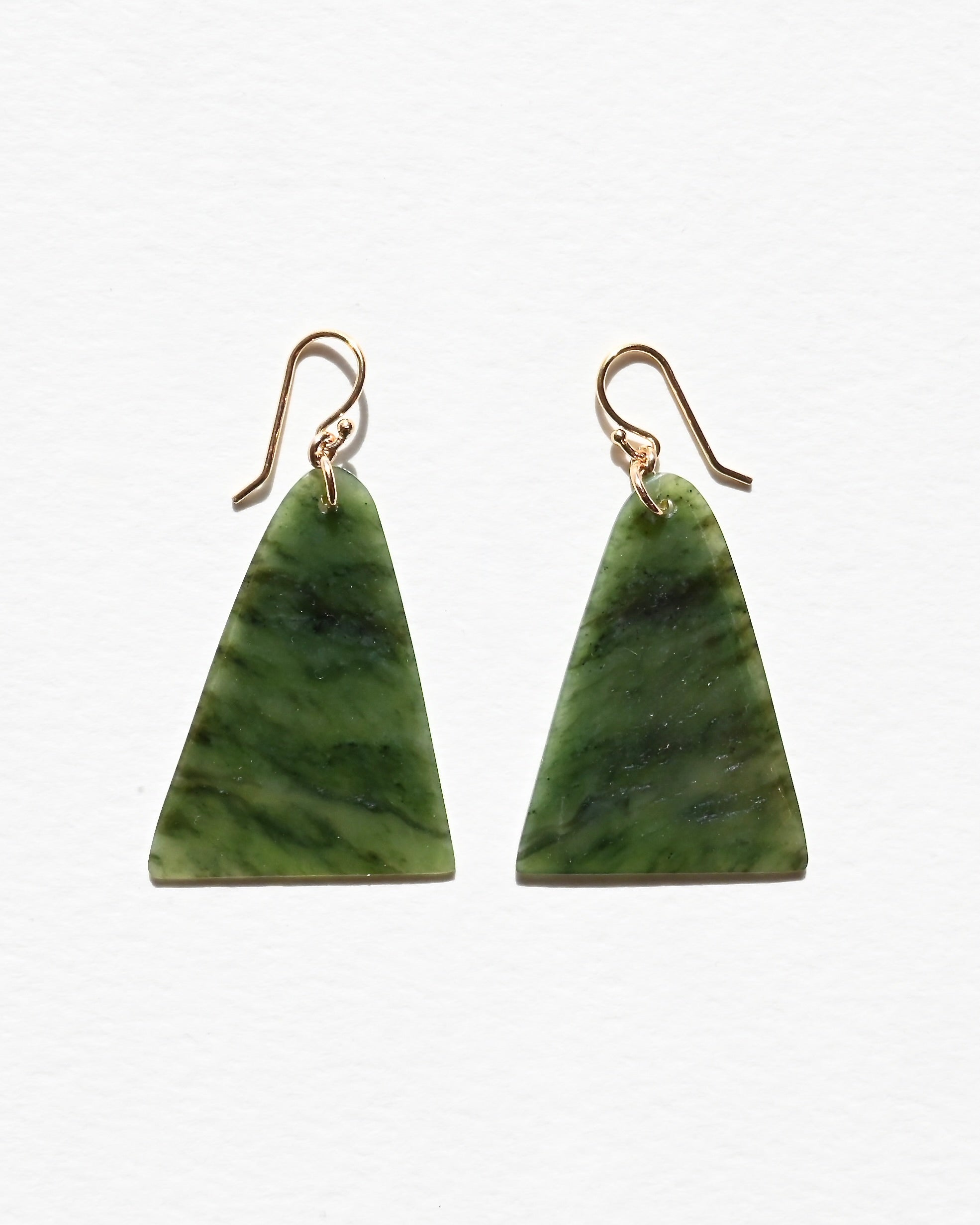 Big Sur Jade Earrings - Chaparral - Sculptress