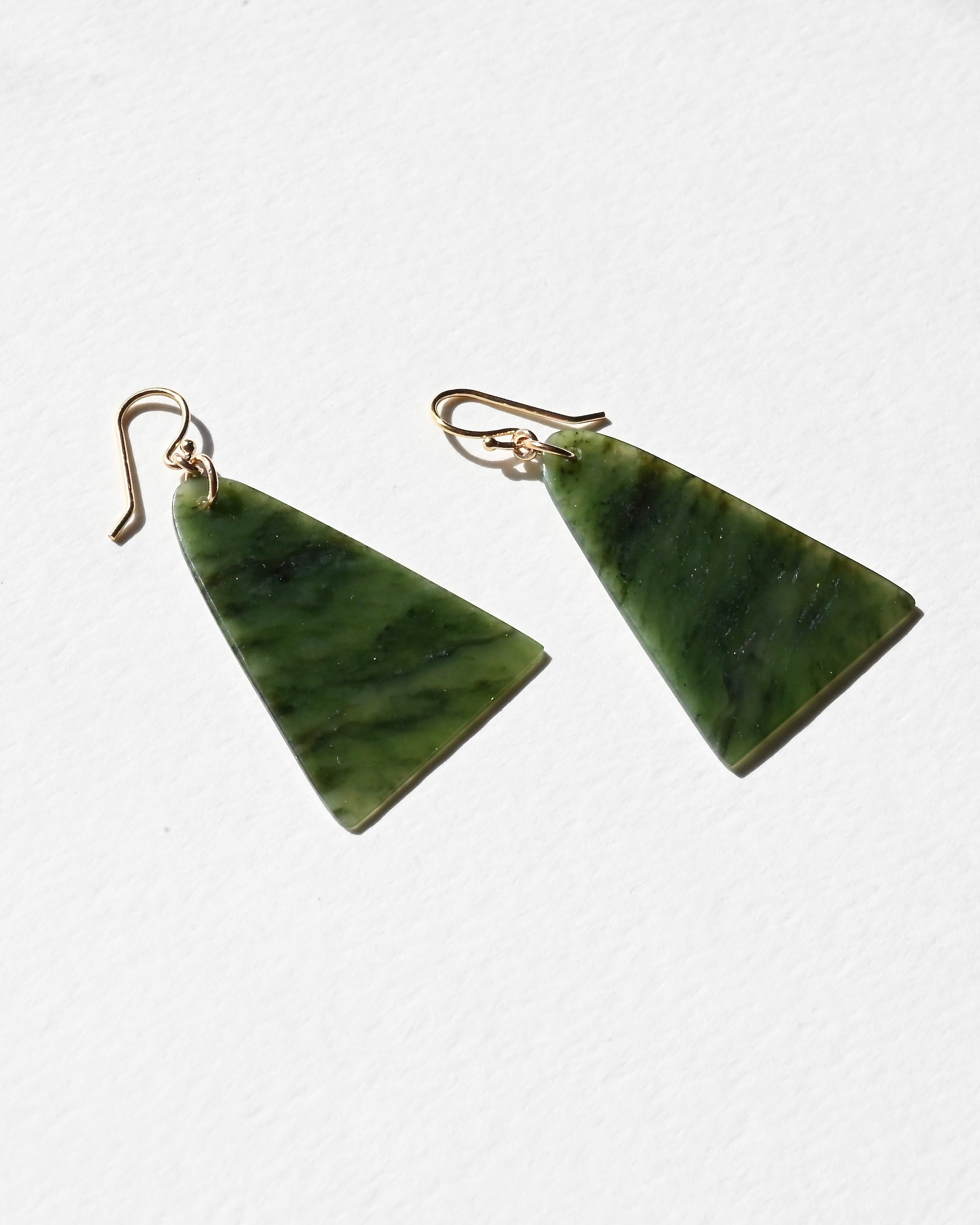 Big Sur Jade Earrings - Chaparral - Sculptress
