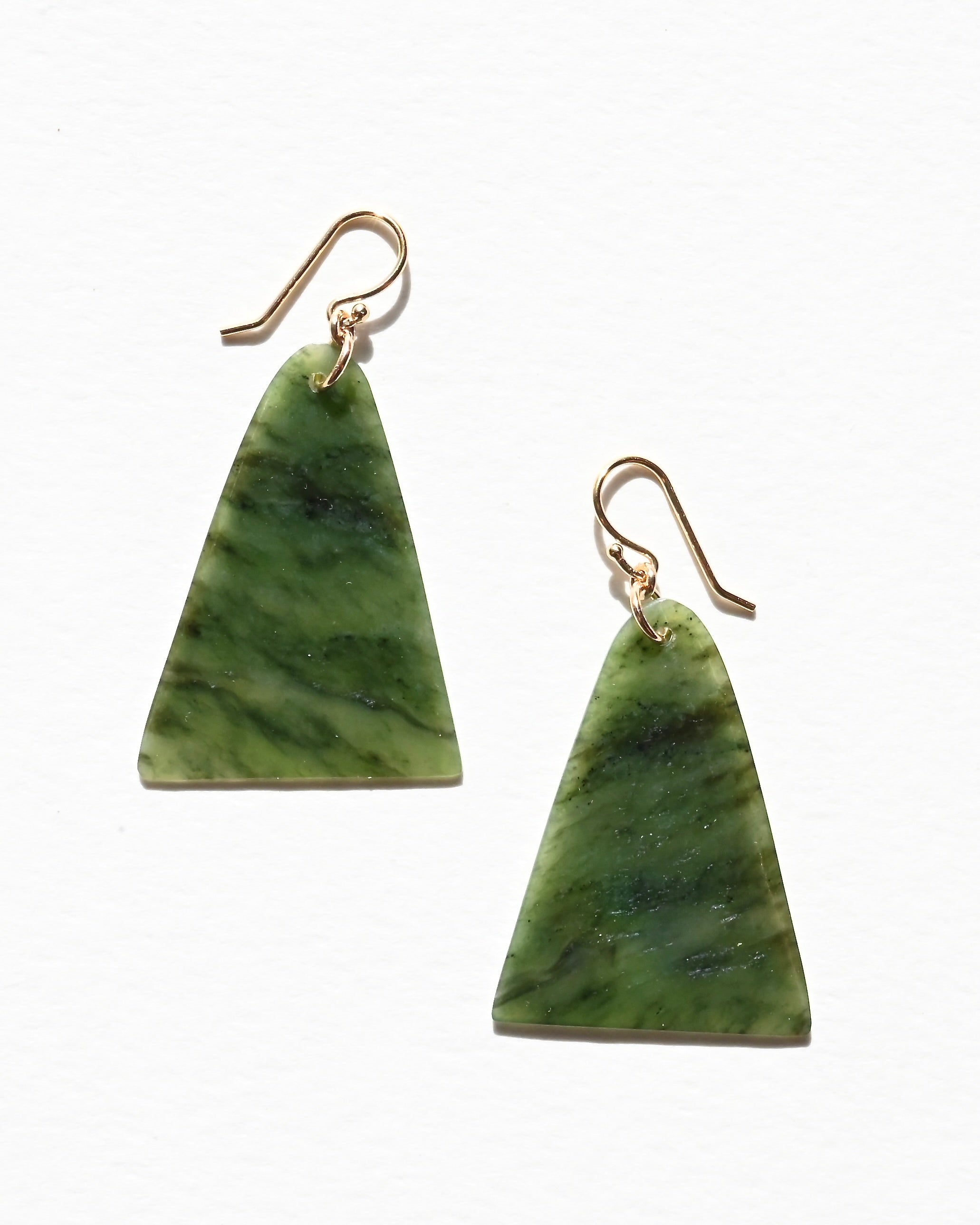 Big Sur Jade Earrings - Chaparral - Sculptress