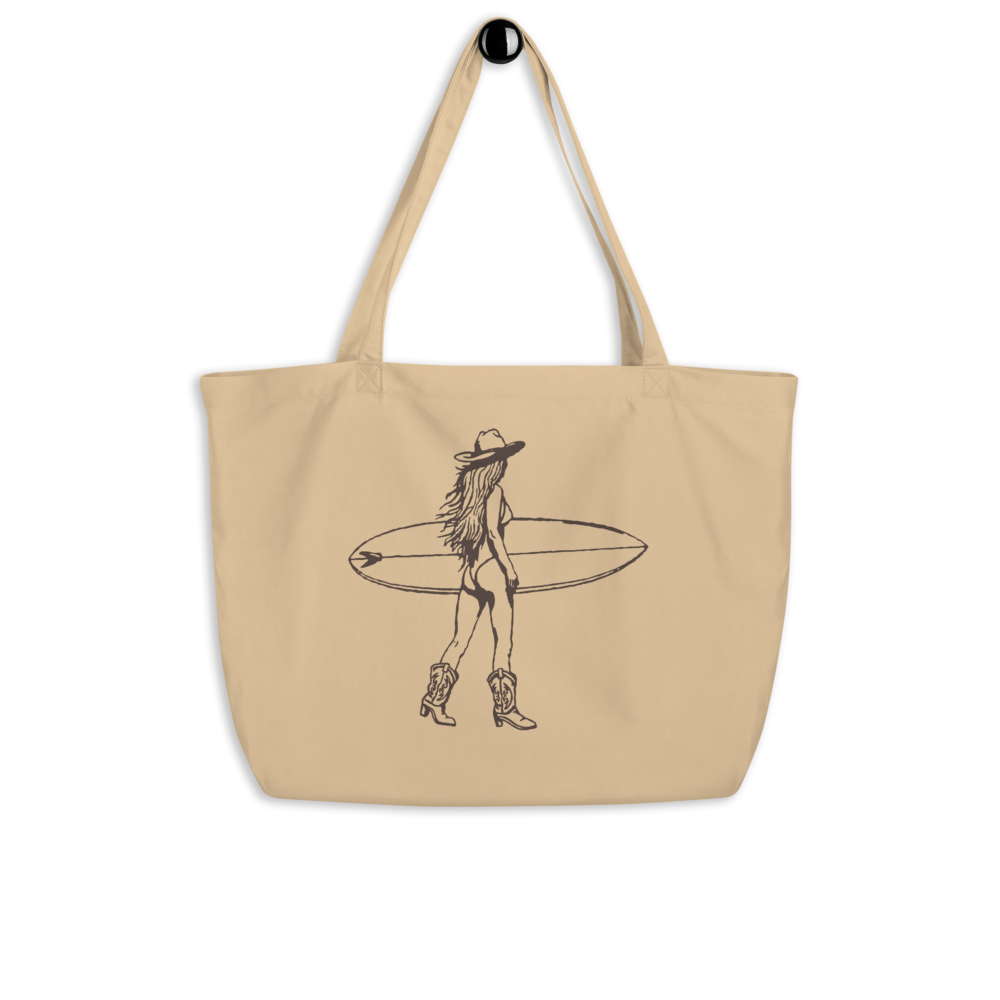 Coastal Cowgirl Organic Tote Bag