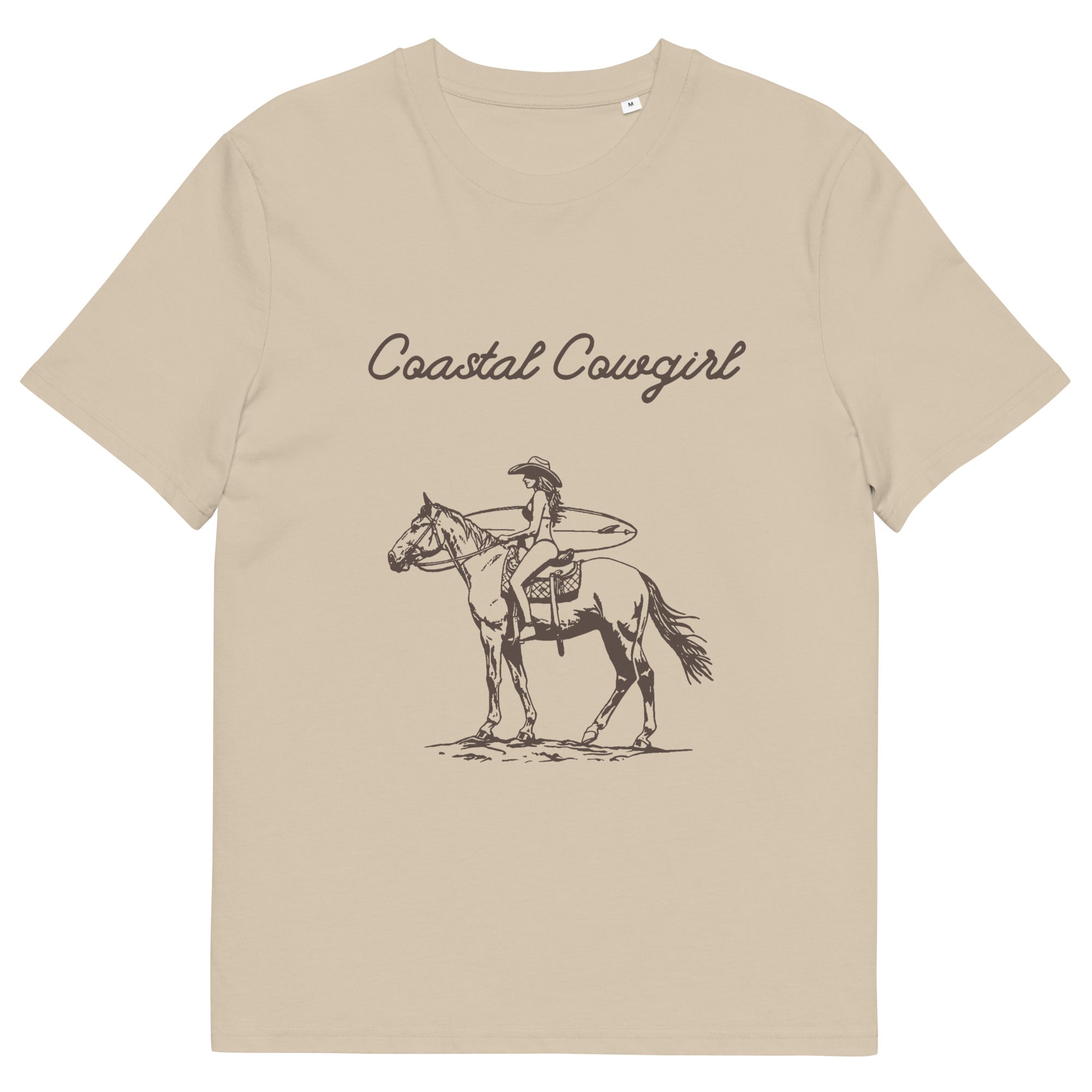 Coastal Cowgirl Organic Cotton T-Shirt - Sculptress