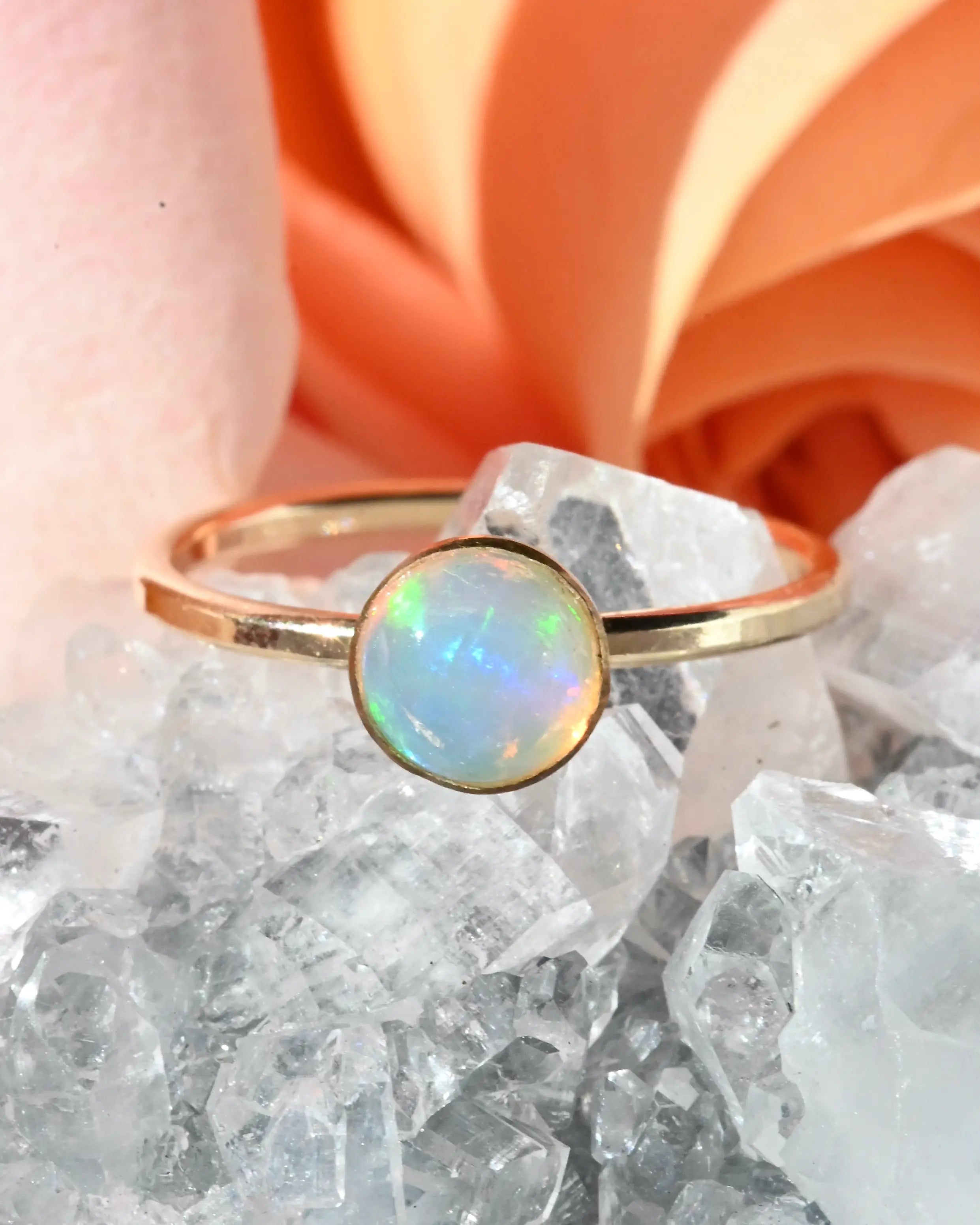 Iris Opal Ring - Sculptress