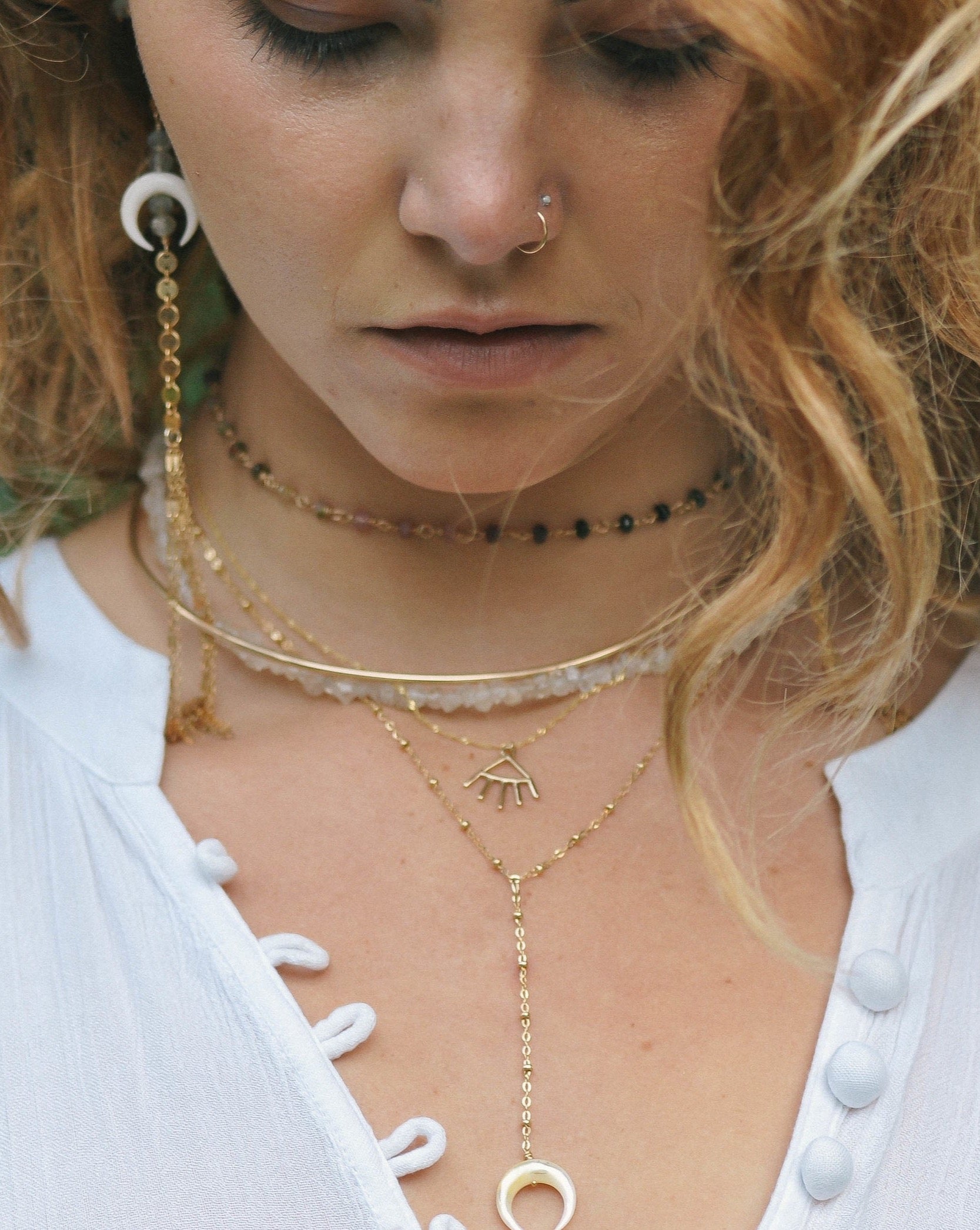 Soleil Sun Goddess Necklace - Sculptress