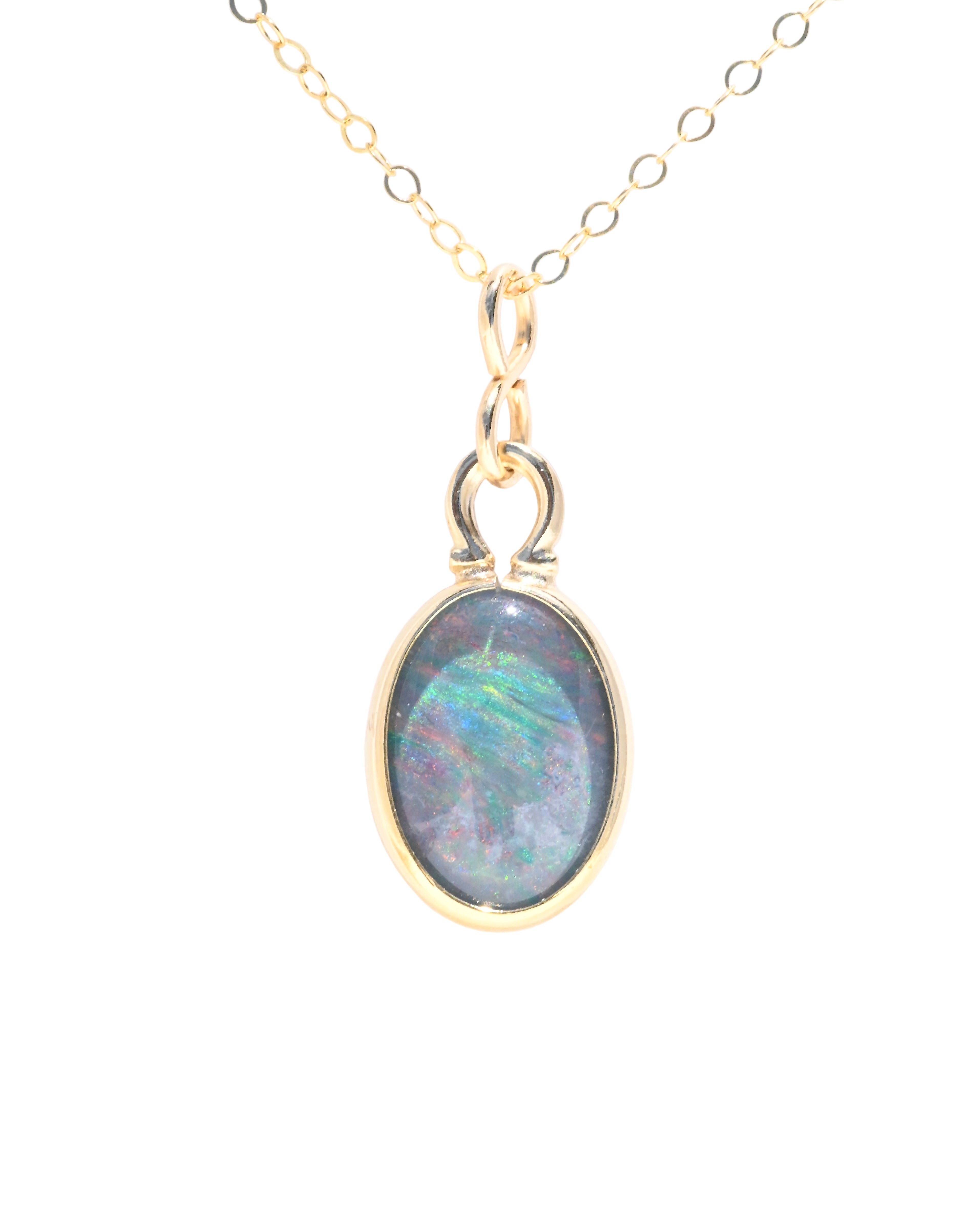 Iris Opal Necklace - Sculptress
