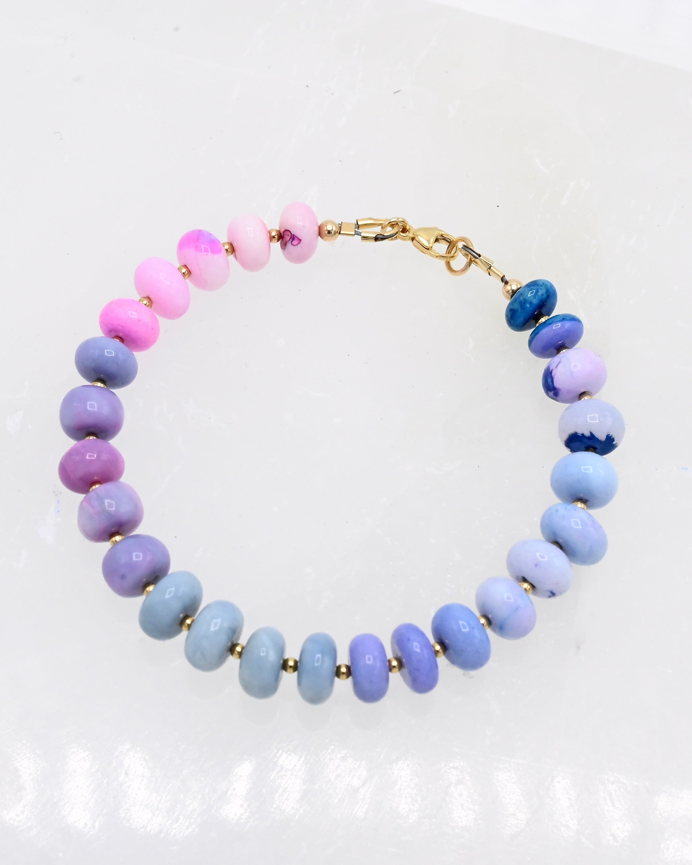 Kaimana Plumeria Bolo Chain Bracelet