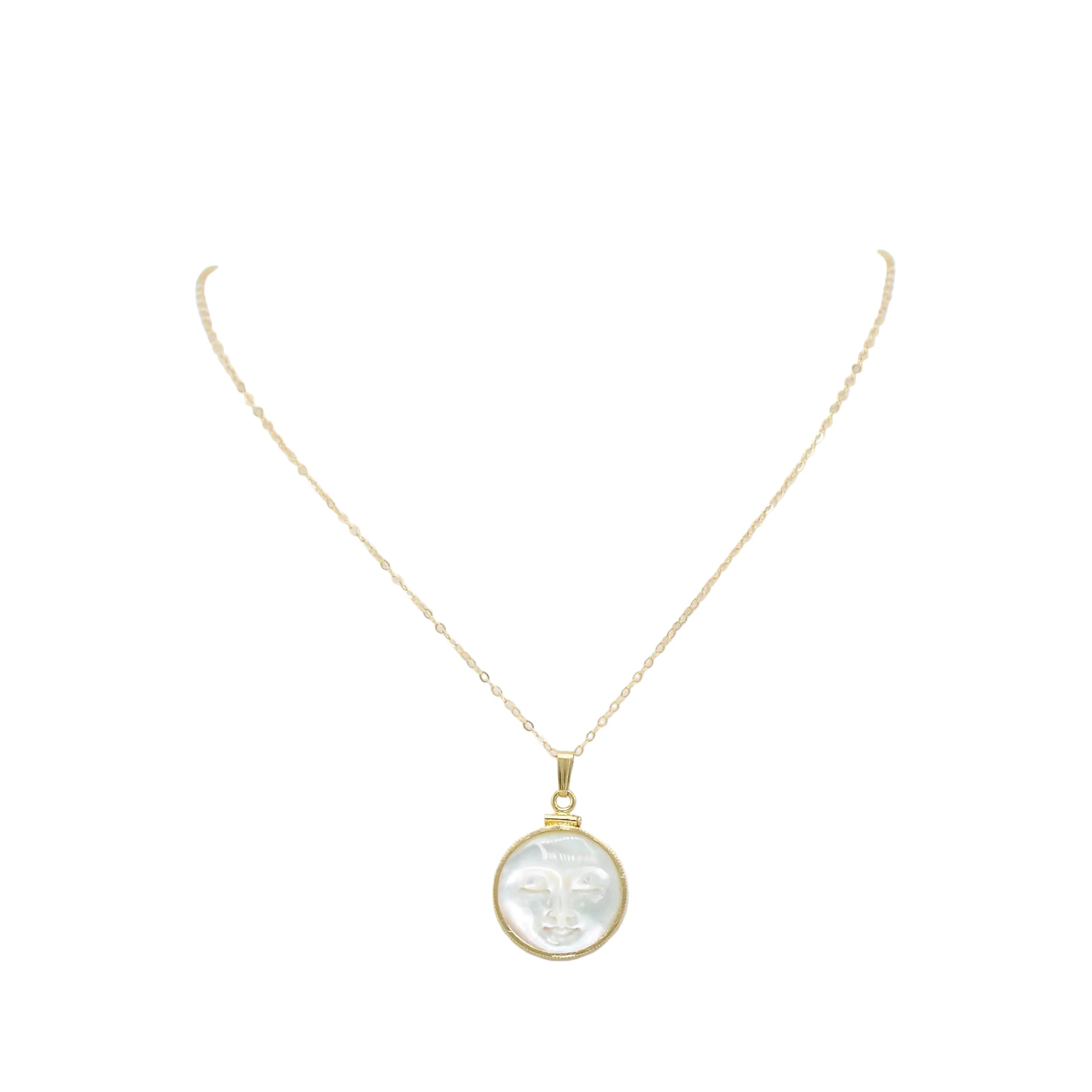 Kailani Moon Necklace - Sculptress