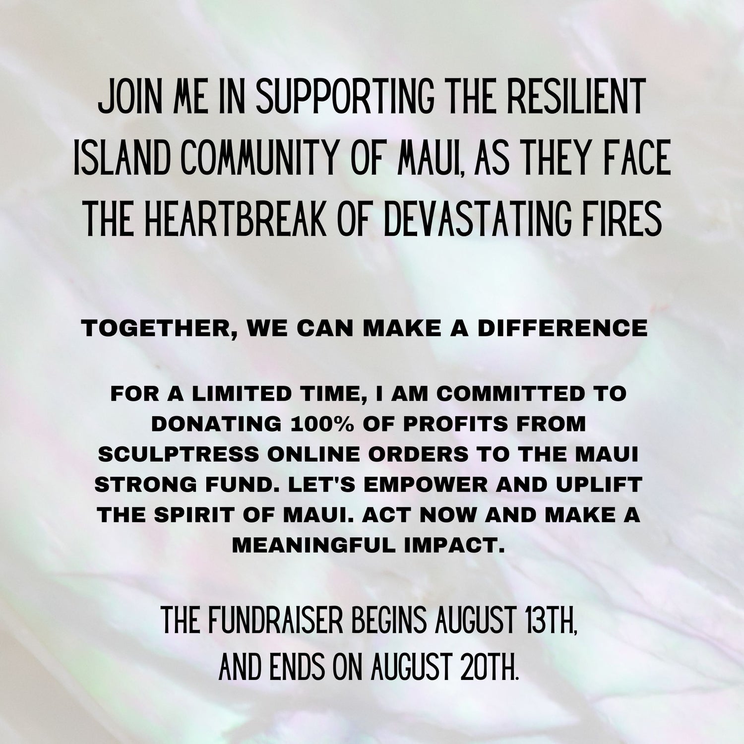 Let's Stand with Maui in the Face of Devastating Fires