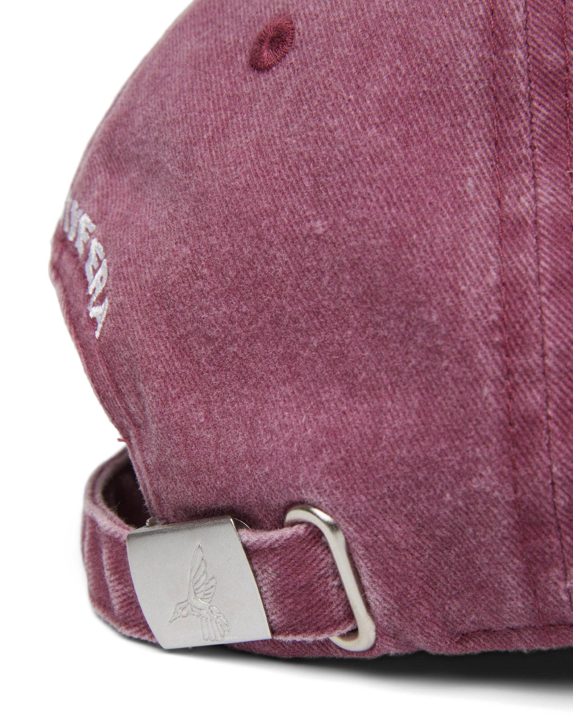 You Are On Native Land Dad Cap - Maroon - Sculptress