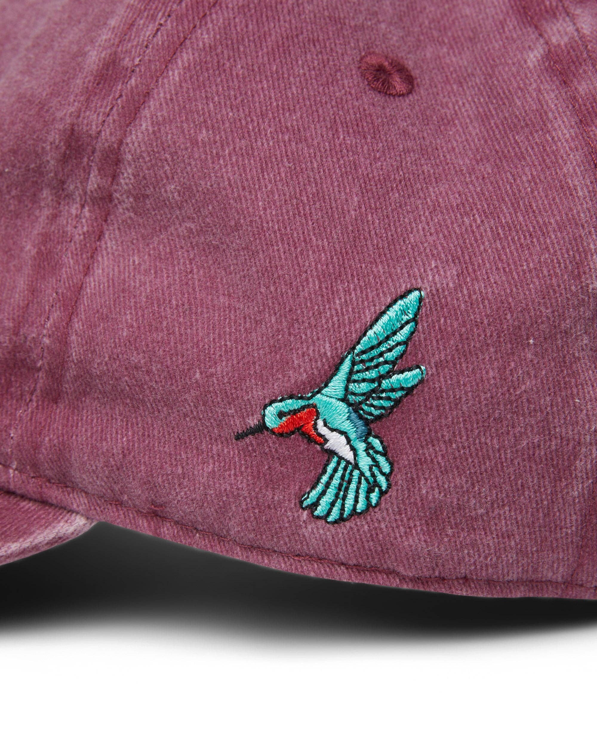 You Are On Native Land Dad Cap - Maroon - Sculptress