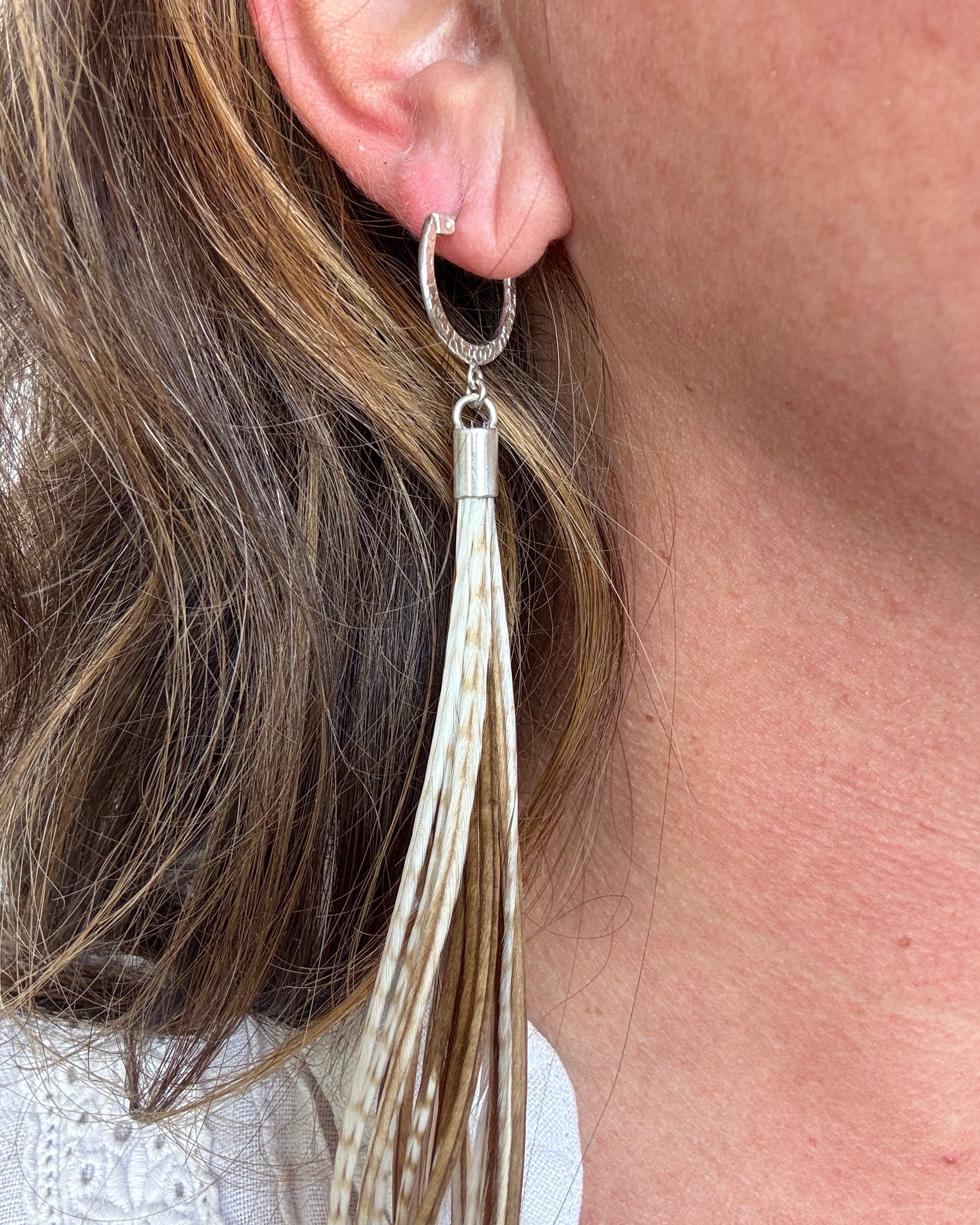 Wild Plume Earrings - Sculptress