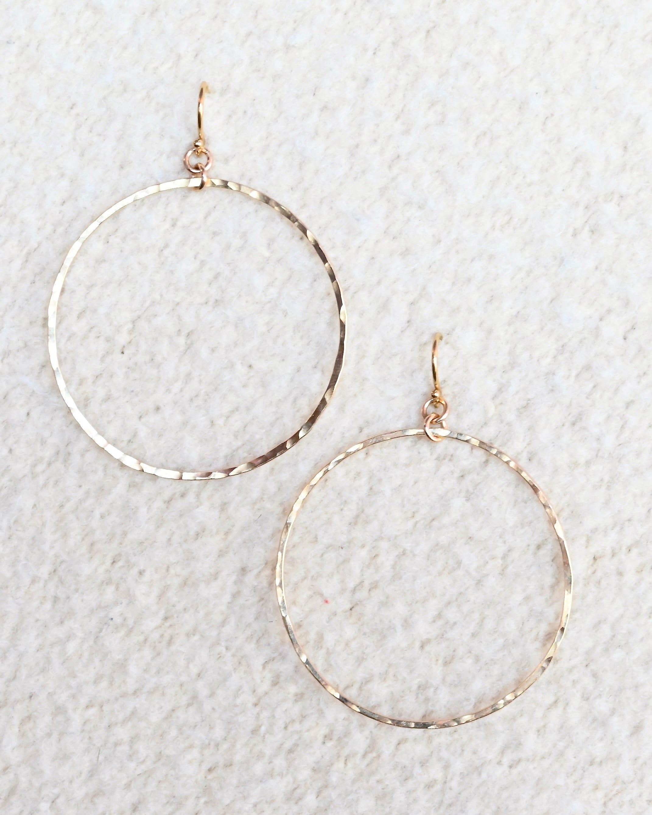 Goddess Hoop Earrings - Sculptress