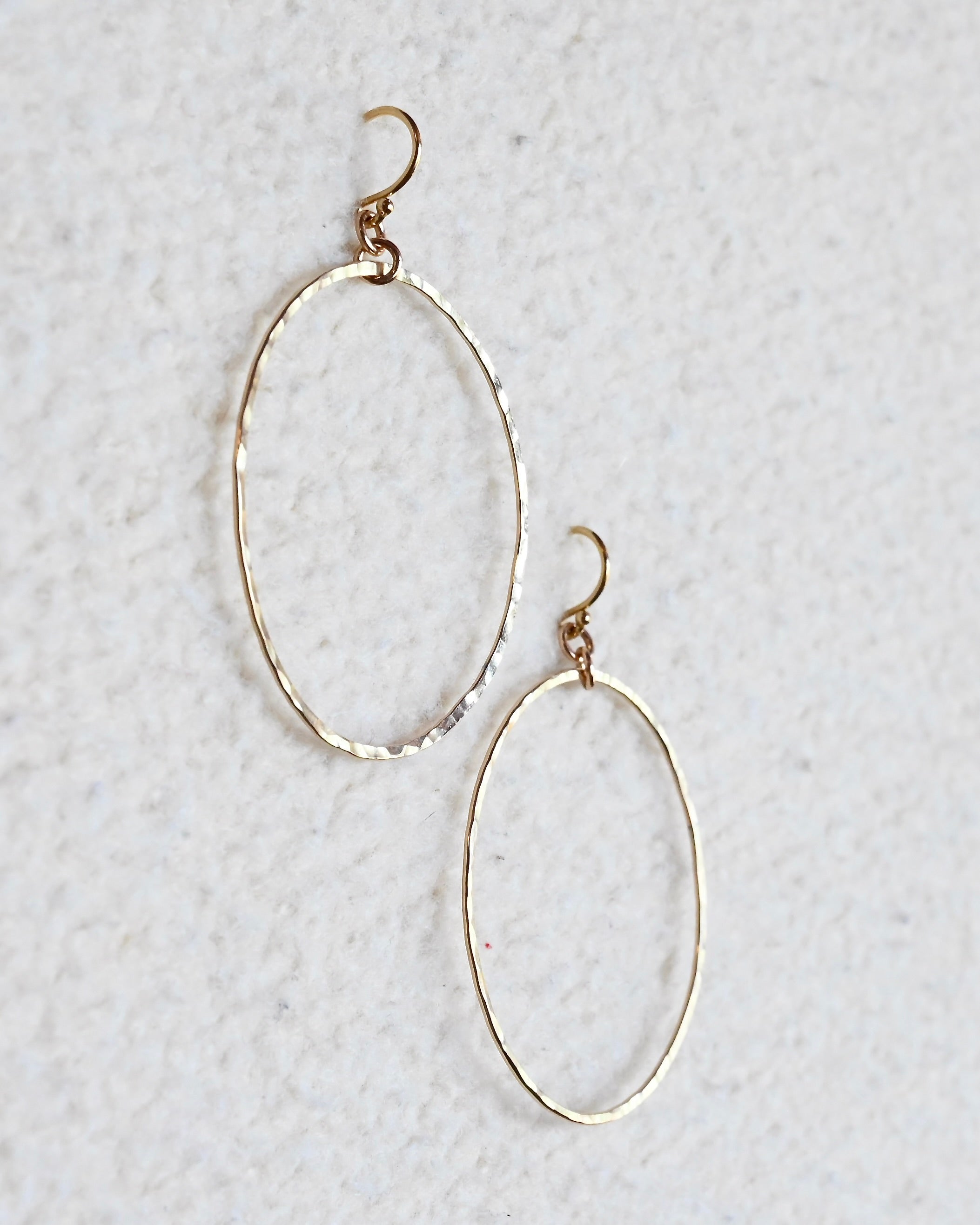 Goddess Hoop Earrings - Sculptress