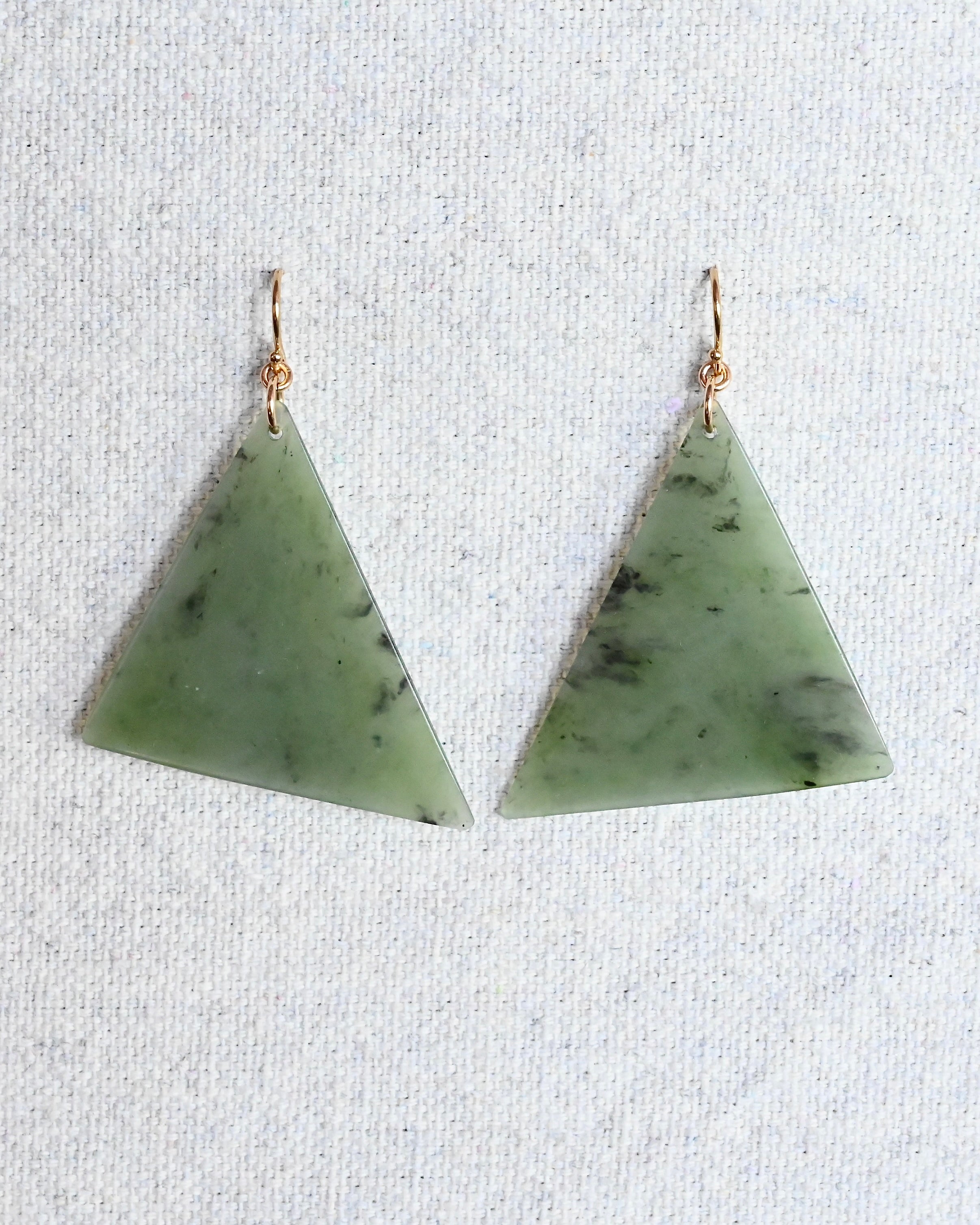 Cove Big Sur Jade Earrings - Sculptress