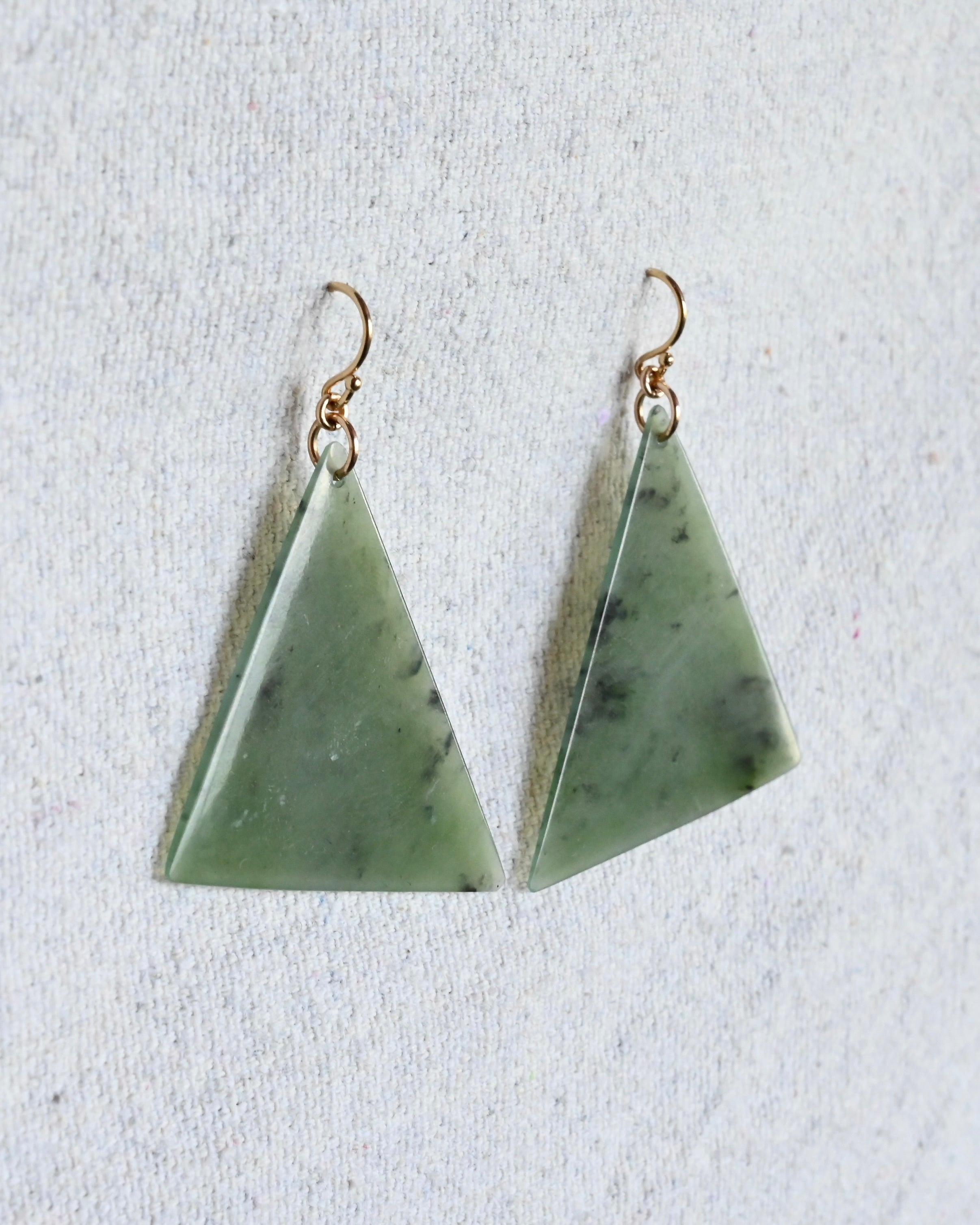 Cove Big Sur Jade Earrings - Sculptress