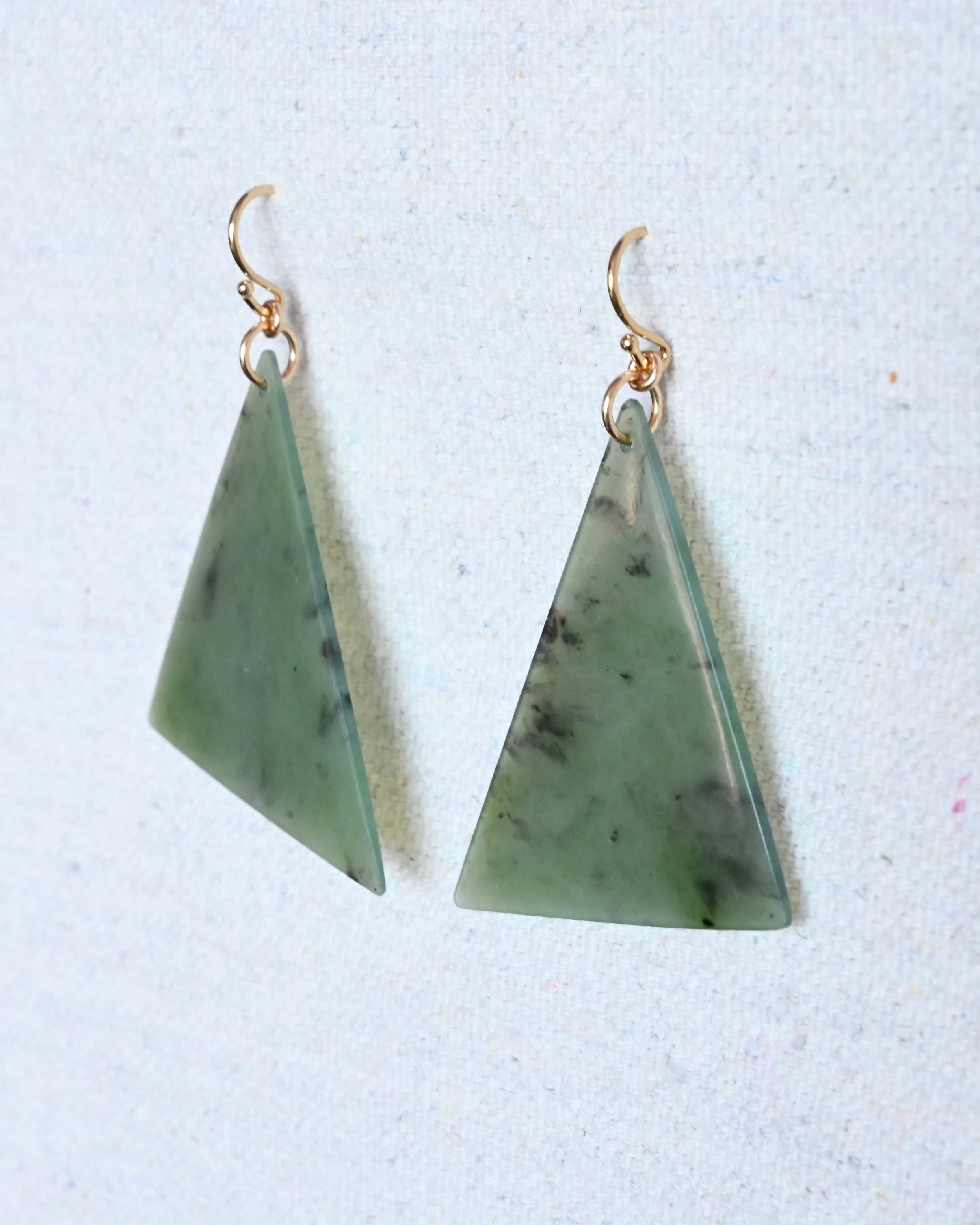 Cove Big Sur Jade Earrings - Sculptress