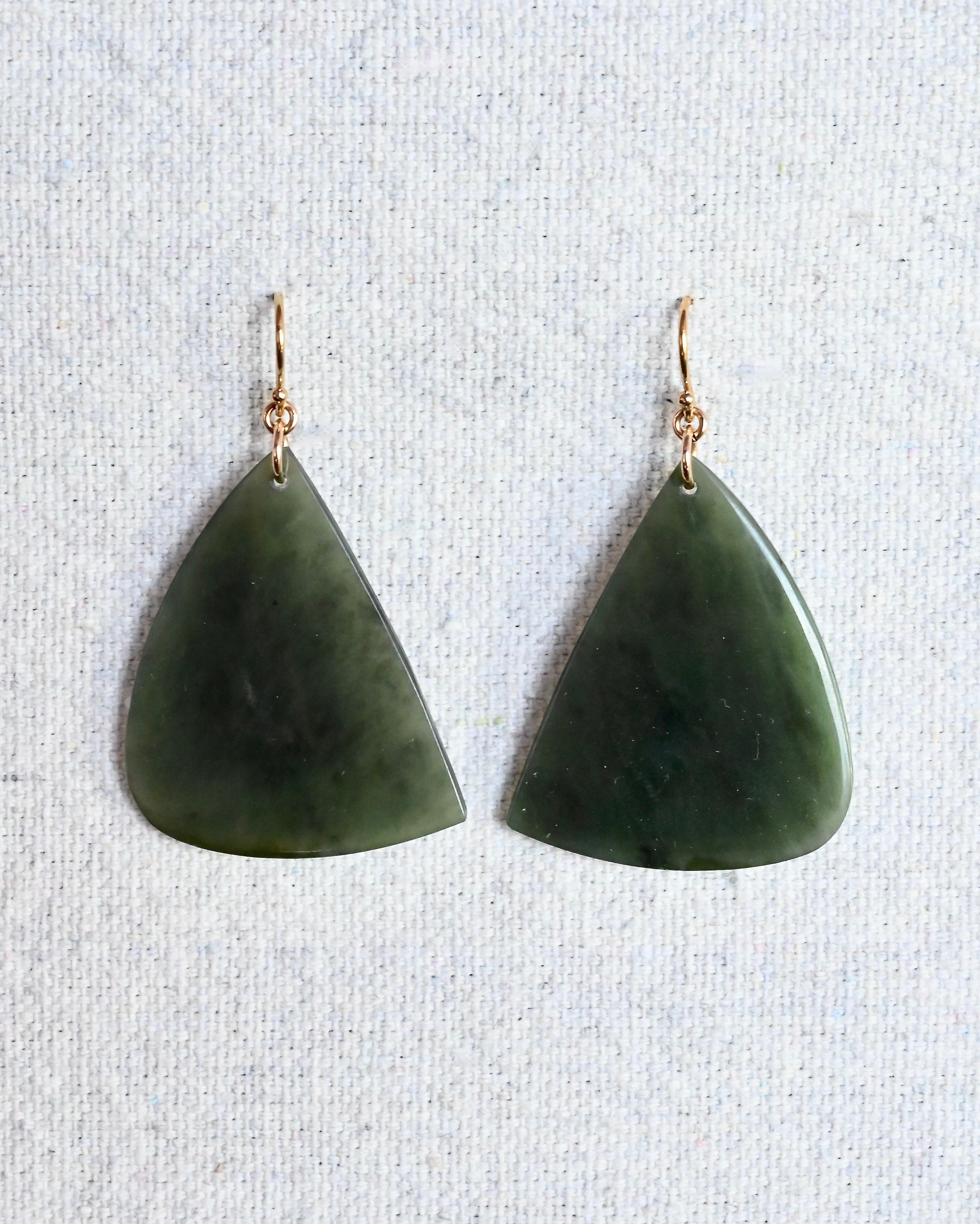 Monarch Big Sur Jade Earrings - Sculptress