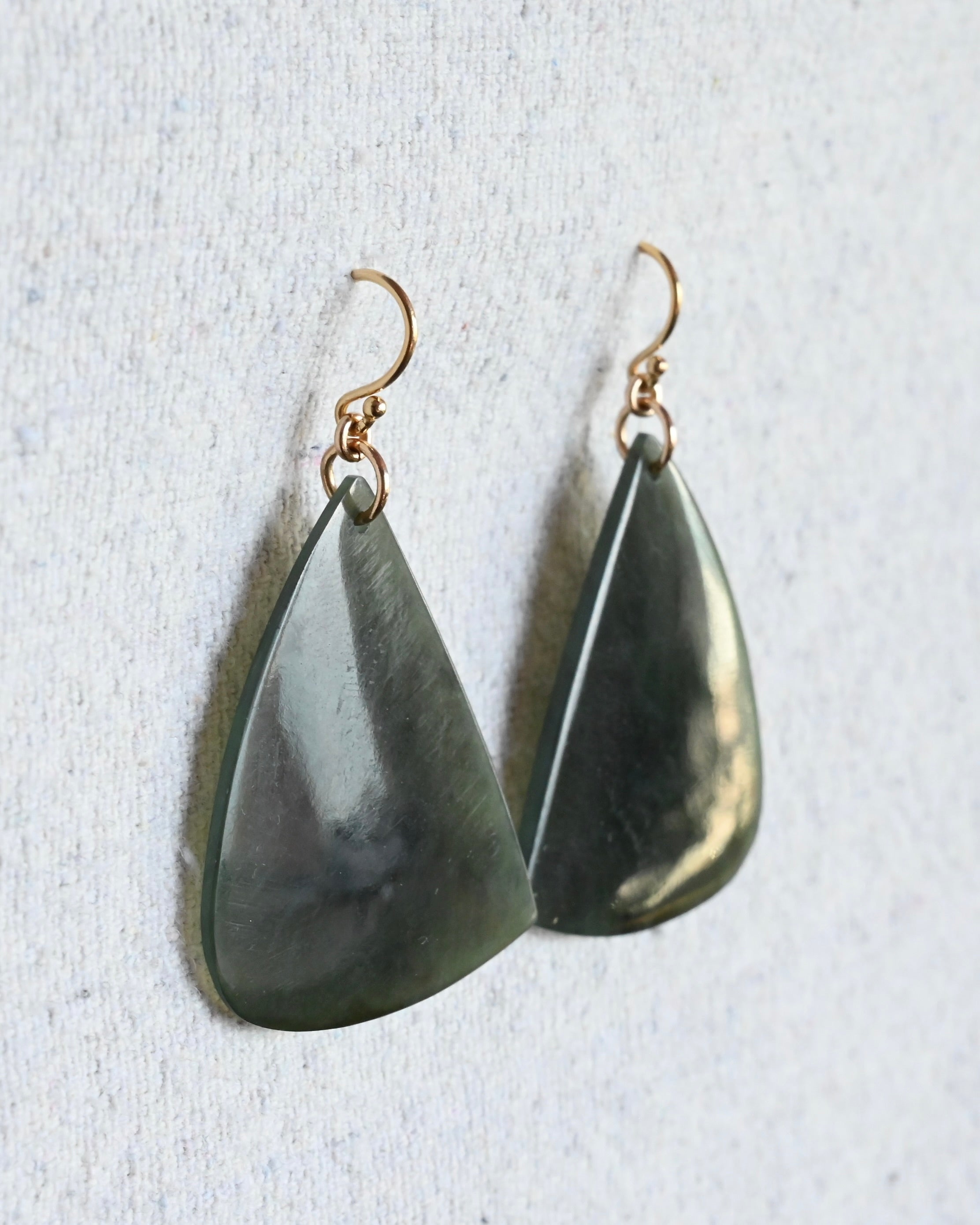 Monarch Big Sur Jade Earrings - Sculptress