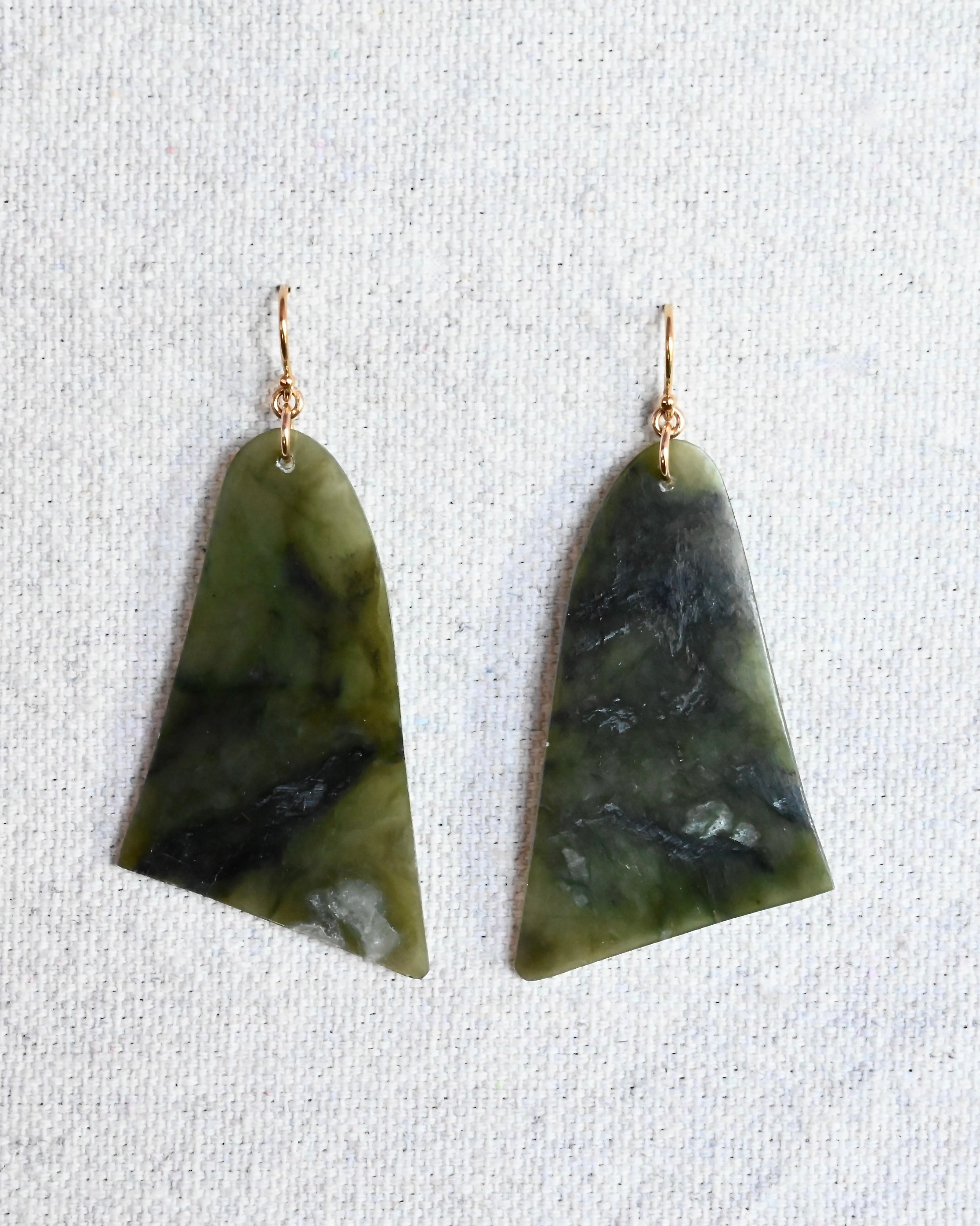 Coast Big Sur Jade Earrings - Sculptress