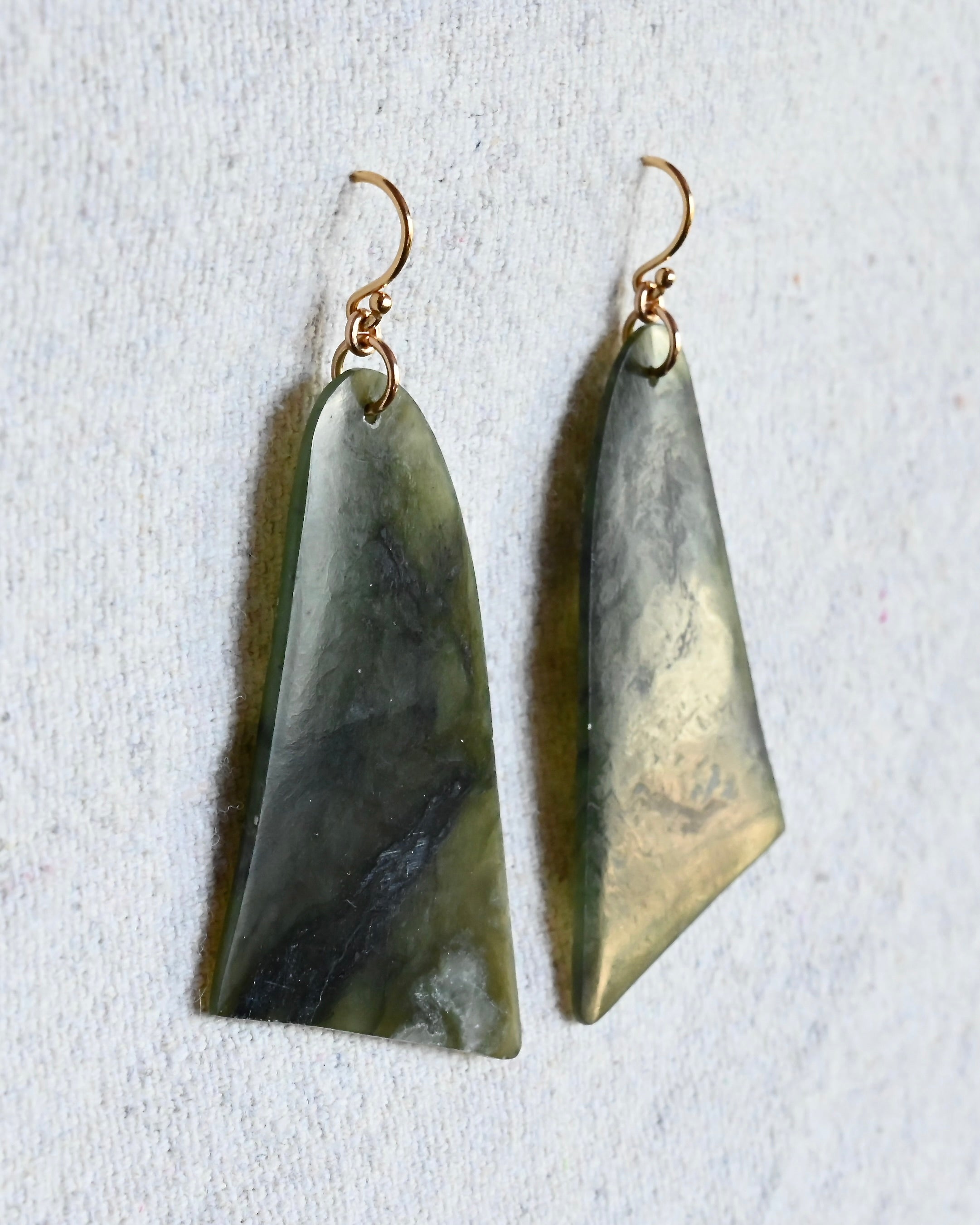 Coast Big Sur Jade Earrings - Sculptress