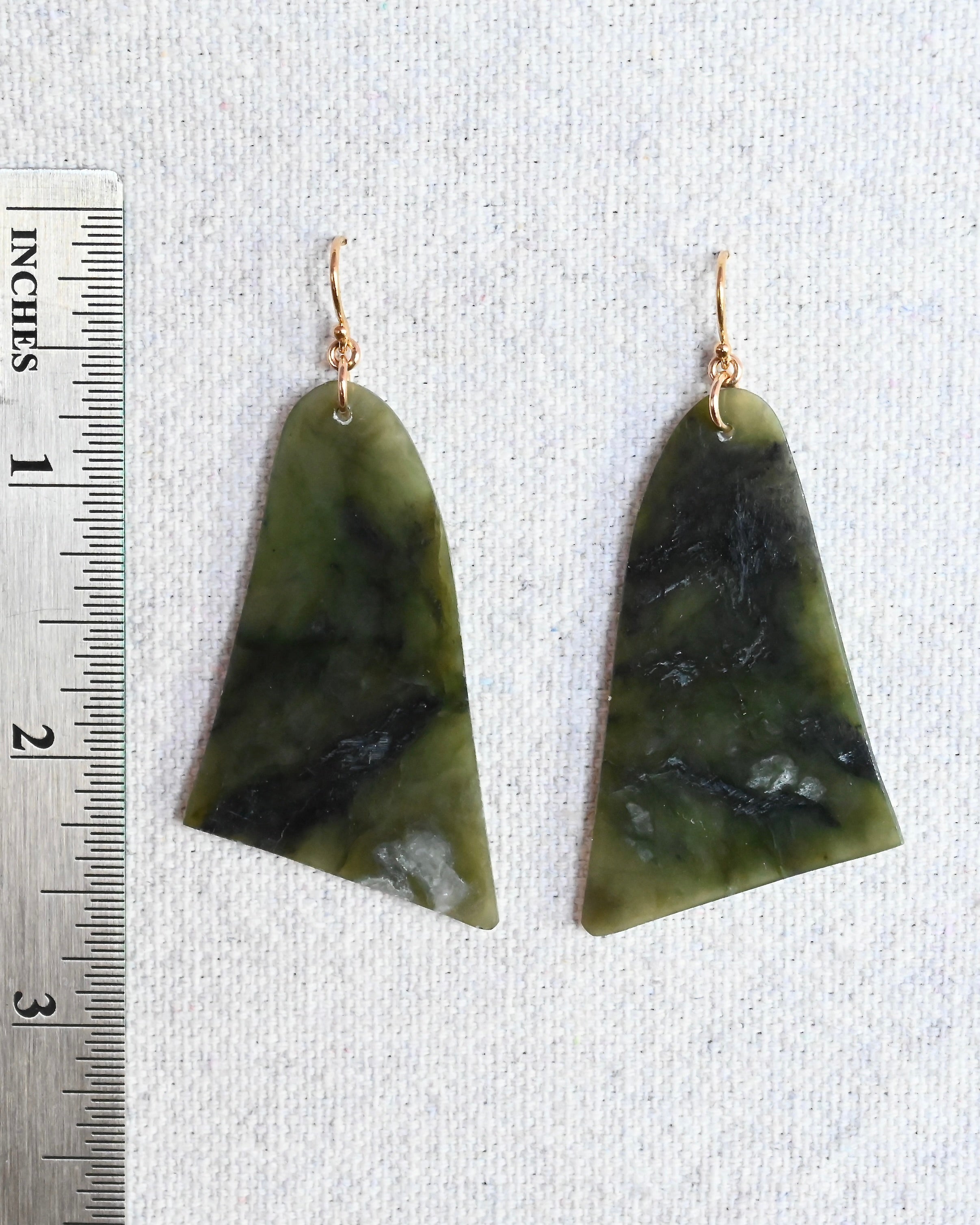 Coast Big Sur Jade Earrings - Sculptress