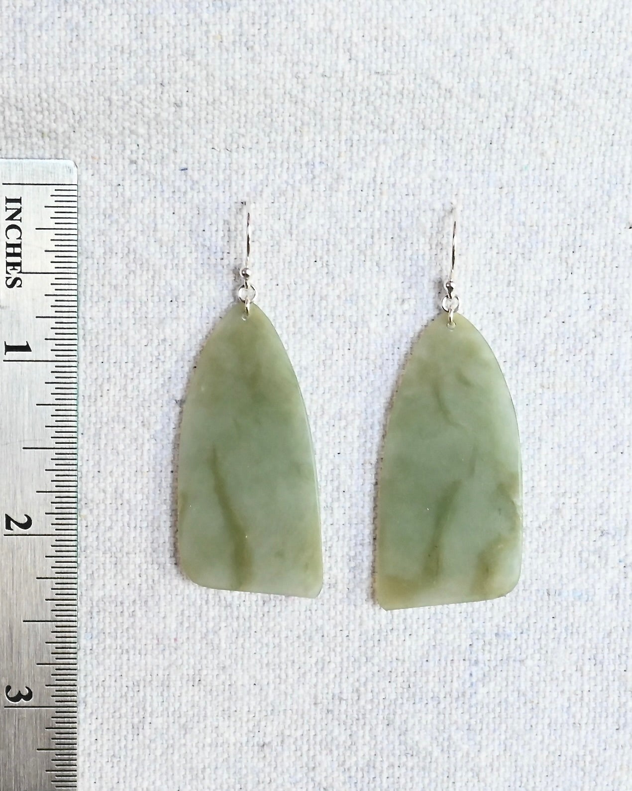 Cliff Big Sur Jade Earrings - Sculptress