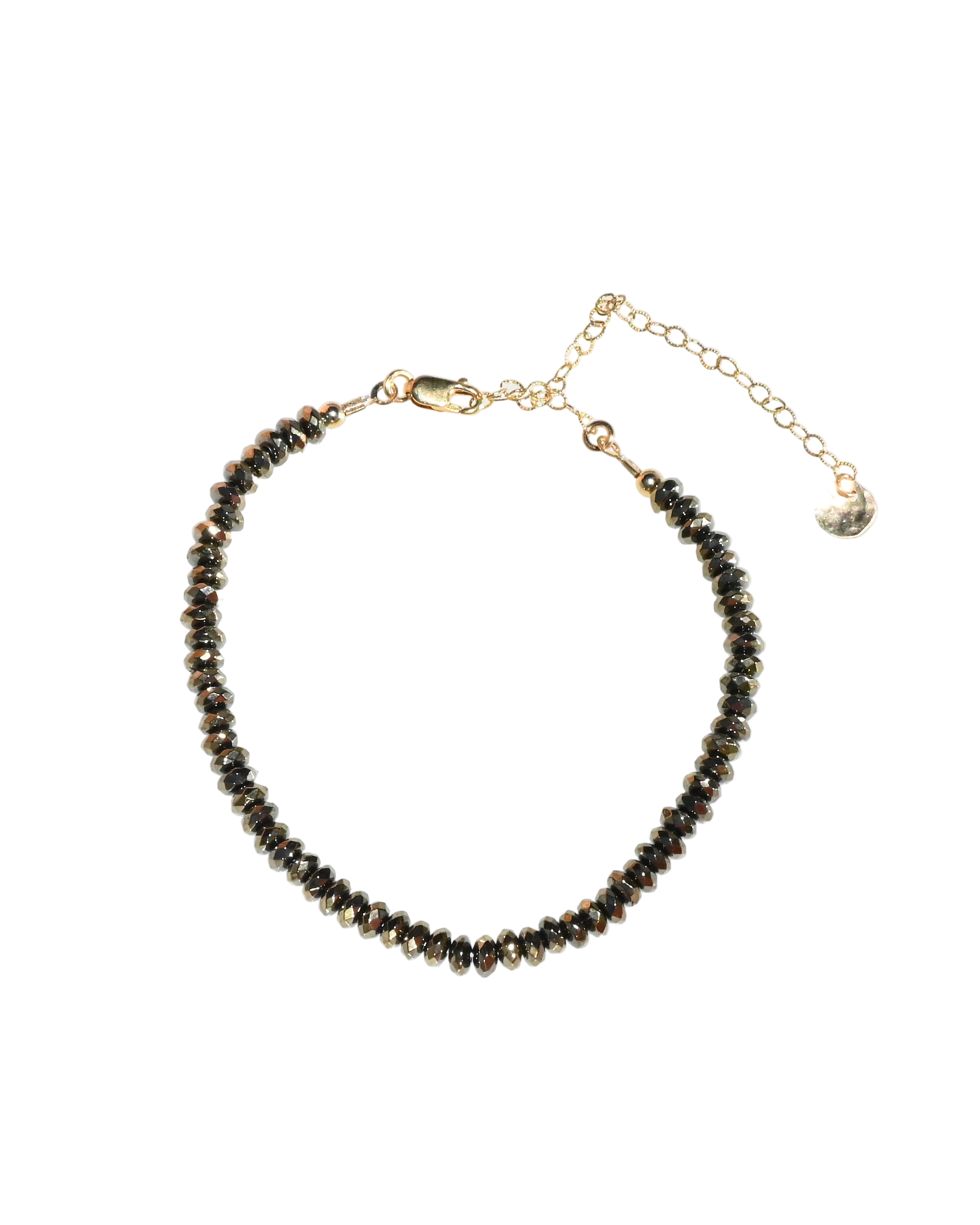 Peia Pyrite Gemstone Anklet