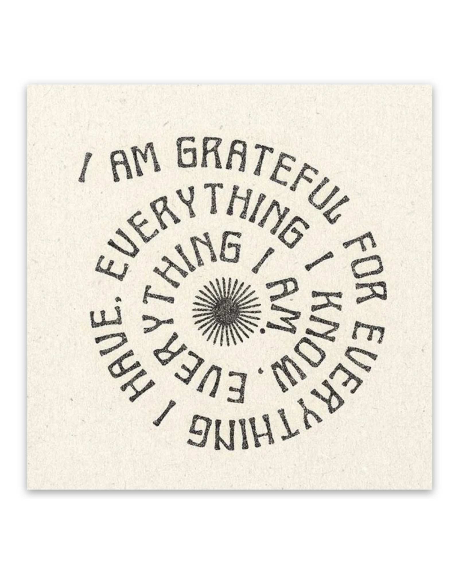 Gratitude Magnet - Sculptress