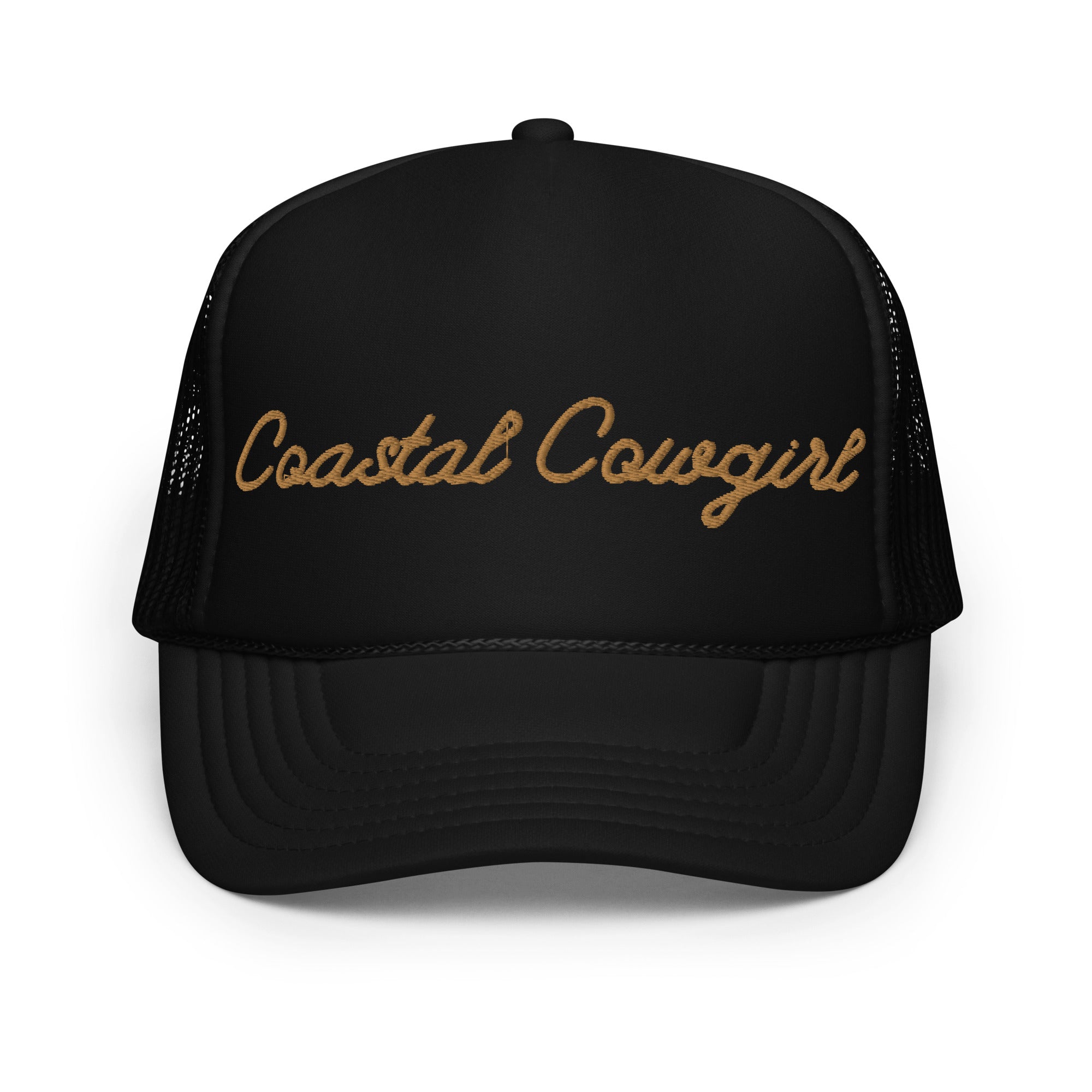 Coastal Cowgirl Foam Trucker Hat - Sculptress