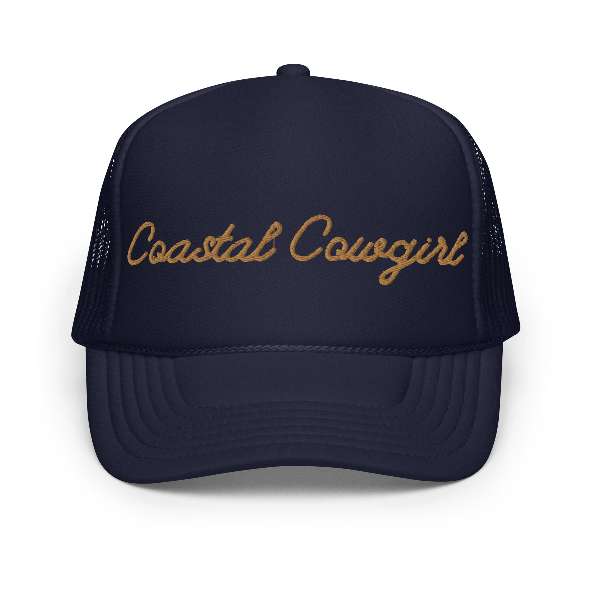 Coastal Cowgirl Foam Trucker Hat - Sculptress