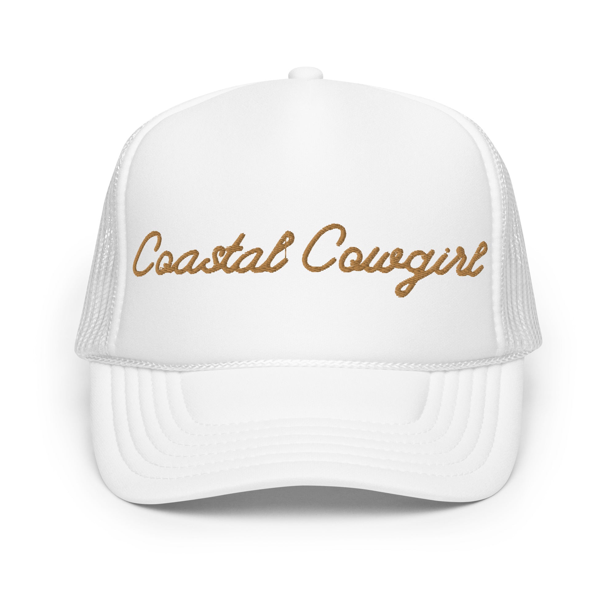 Coastal Cowgirl Foam Trucker Hat - Sculptress