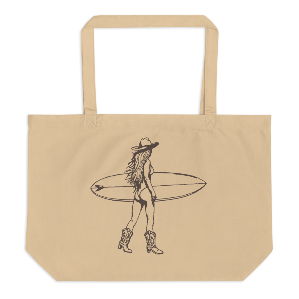 Coastal Cowgirl Organic Tote Bag