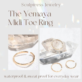 Yemaya Midi Toe Ring - Sculptress