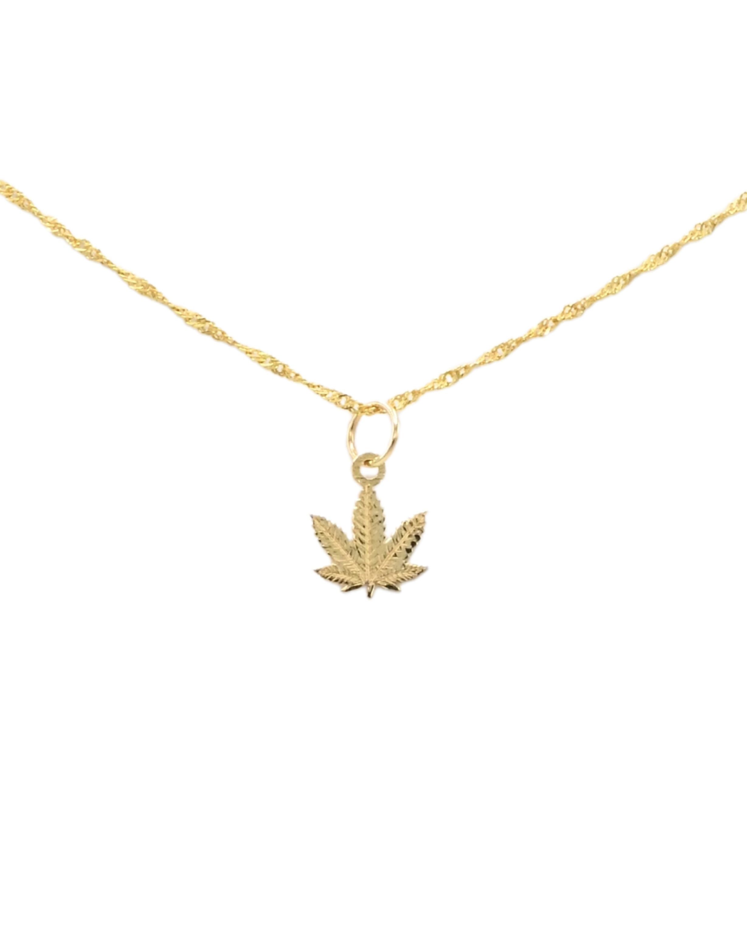 Sweet Leaf Necklace - Sculptress