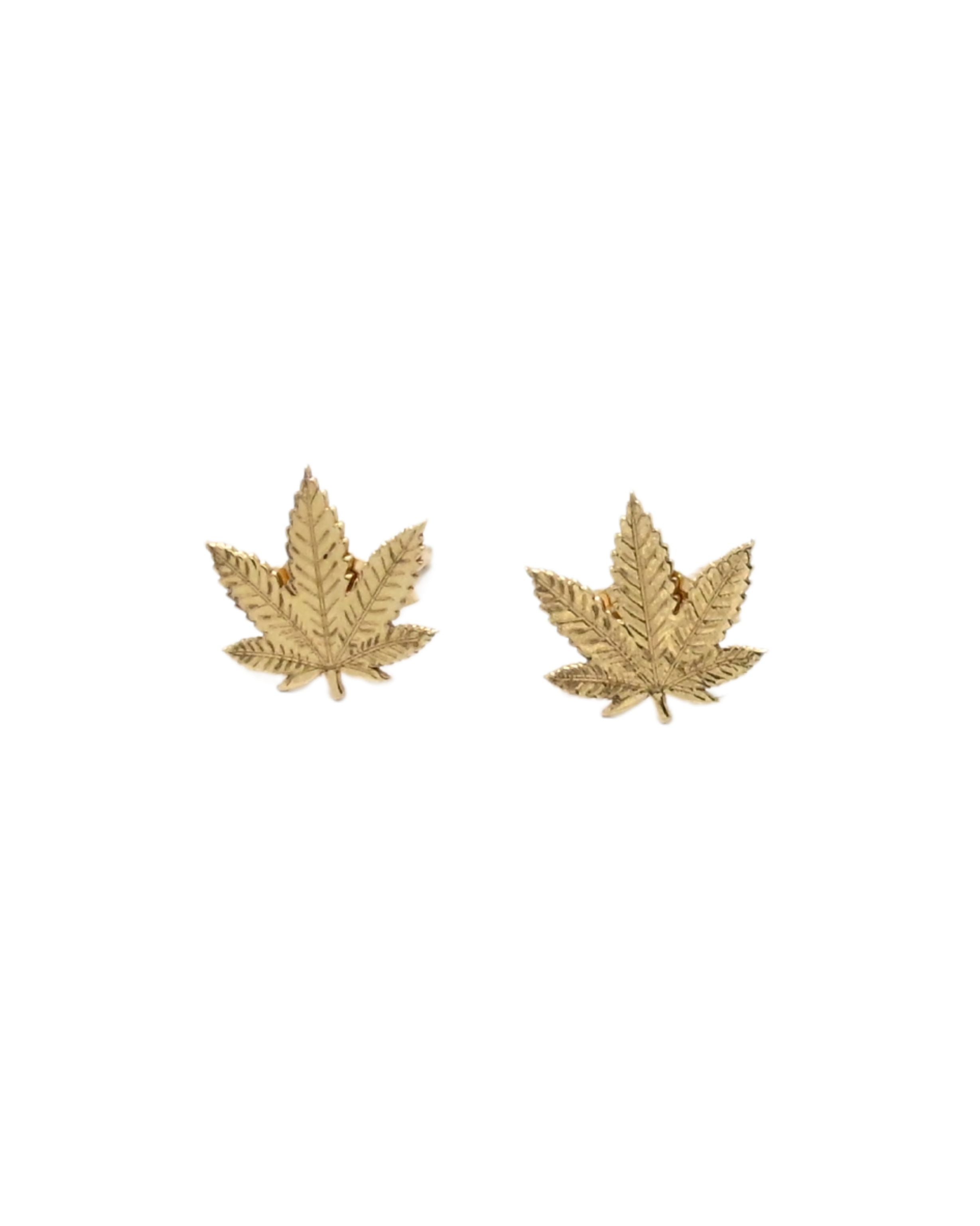 Sweet Leaf Earrings - Sculptress