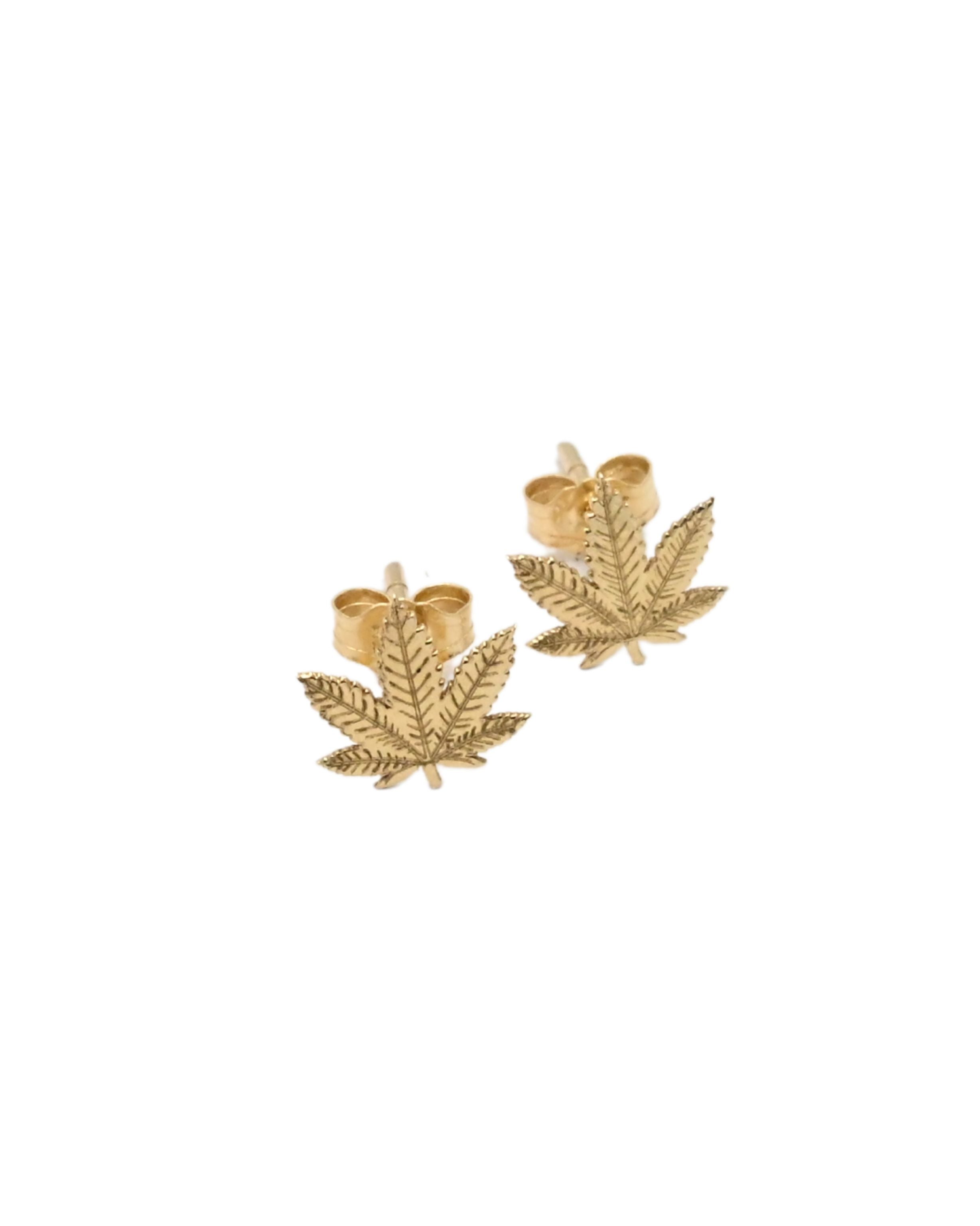 Sweet Leaf Earrings - Sculptress