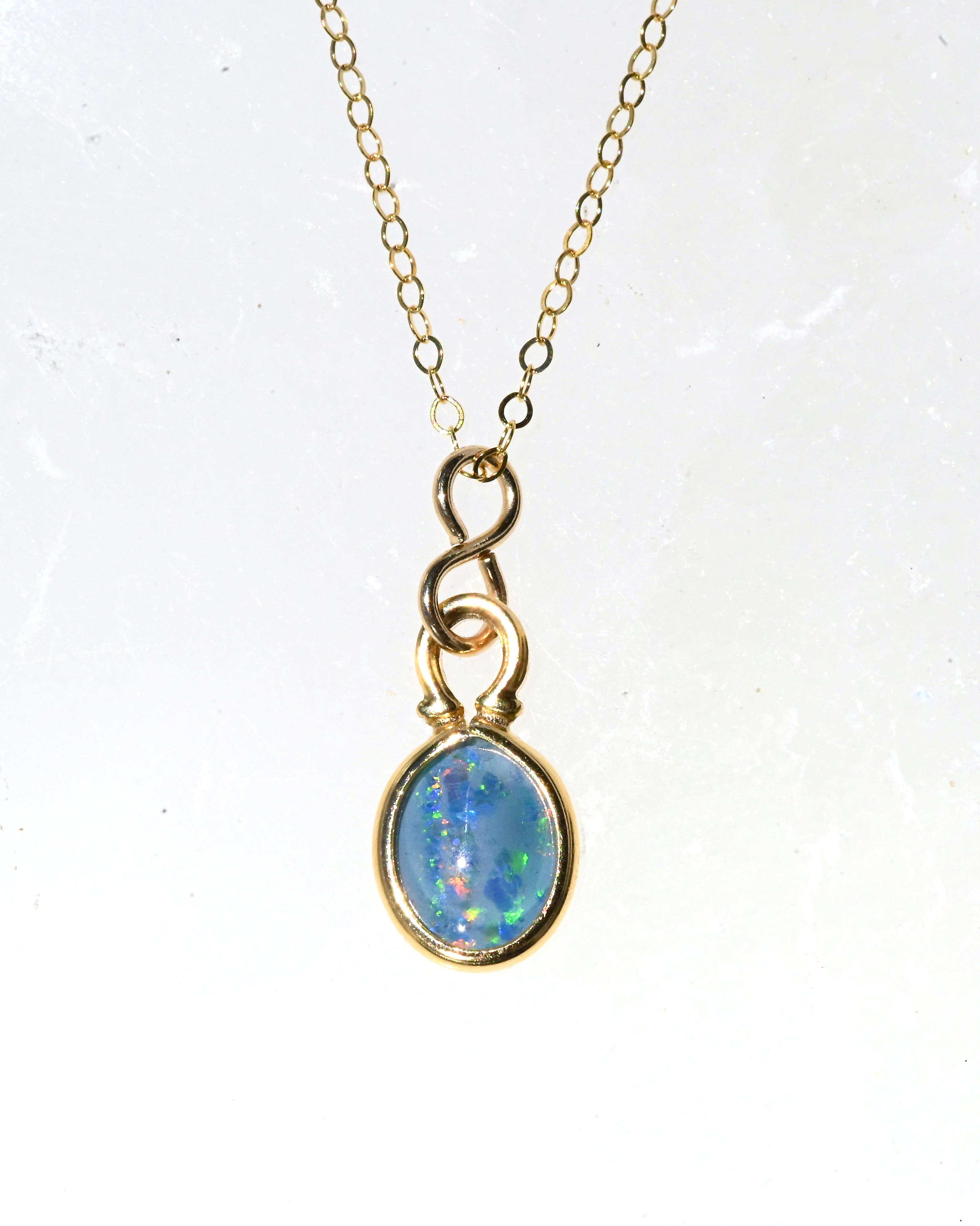 Iris Opal Necklace - Sculptress