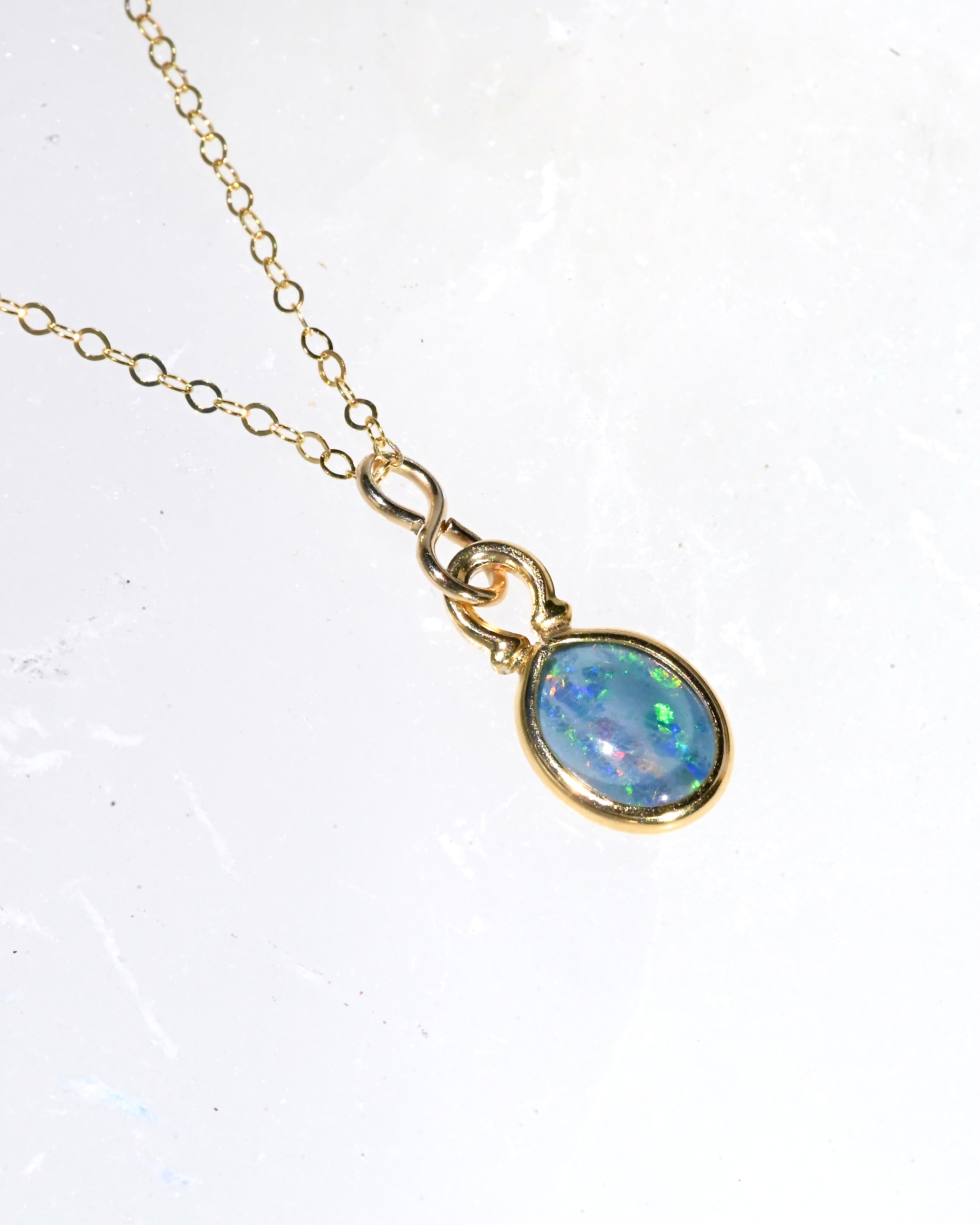 Iris Opal Necklace - Sculptress