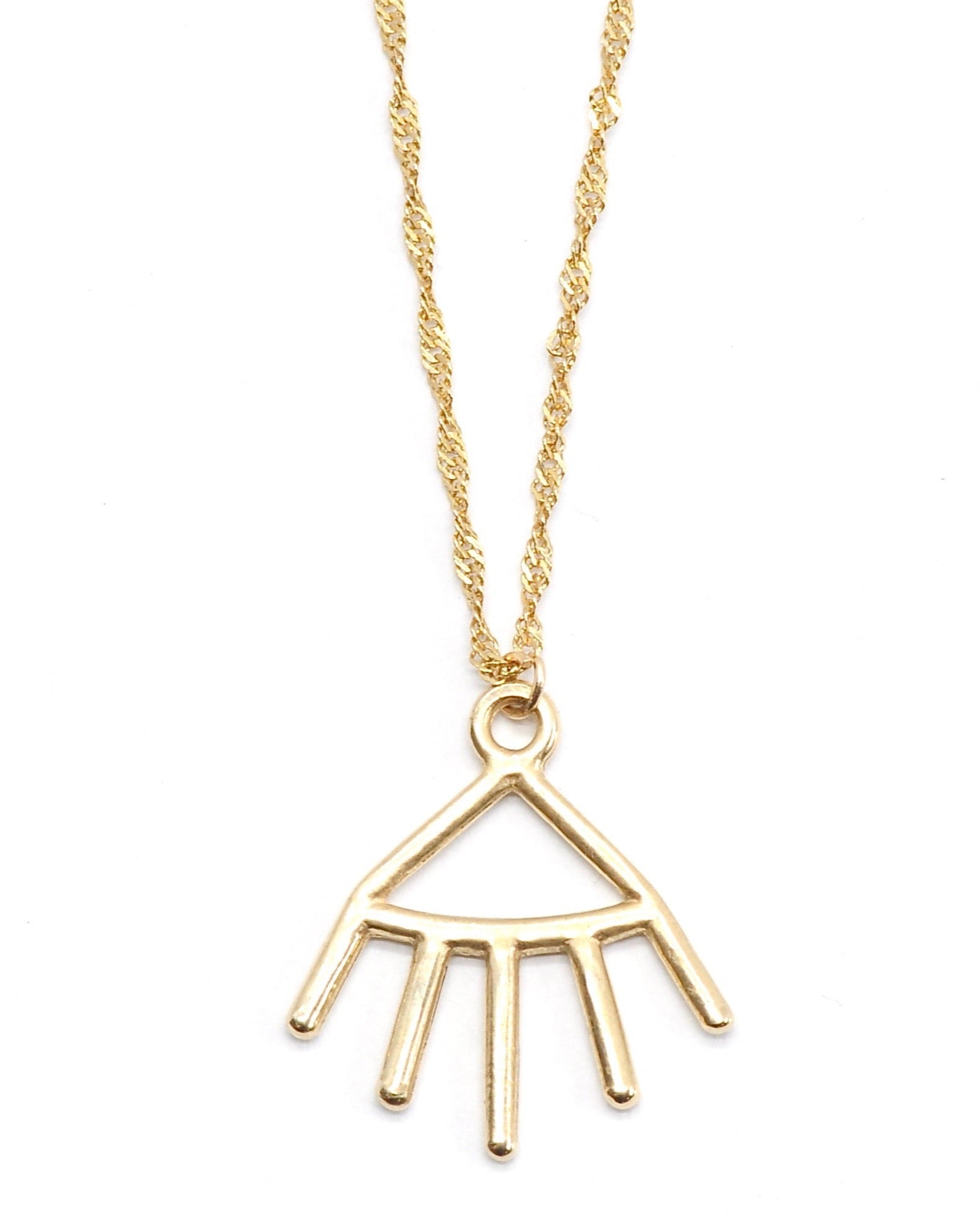 Soleil Sun Goddess Necklace - Sculptress