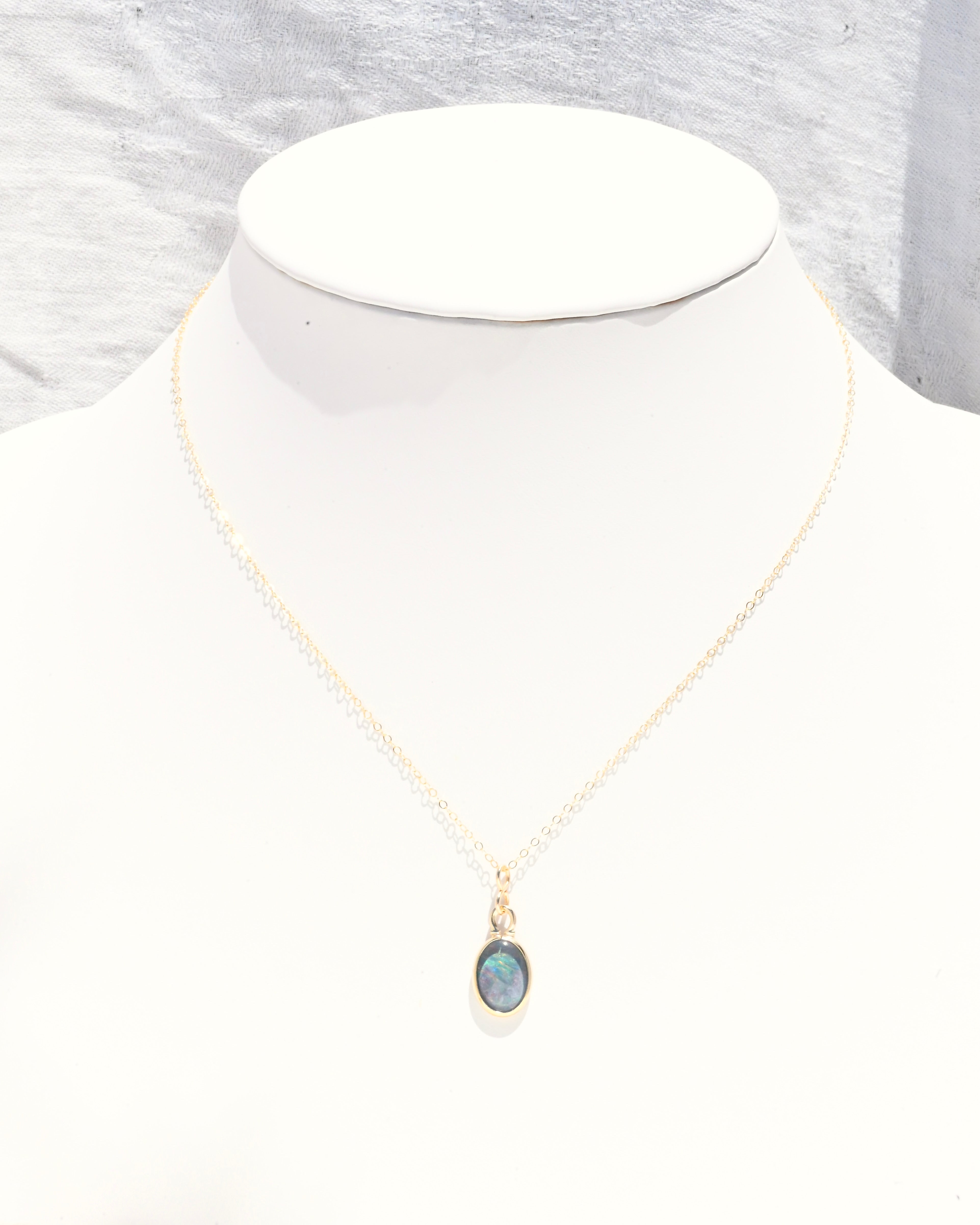 Iris Opal Necklace - Sculptress