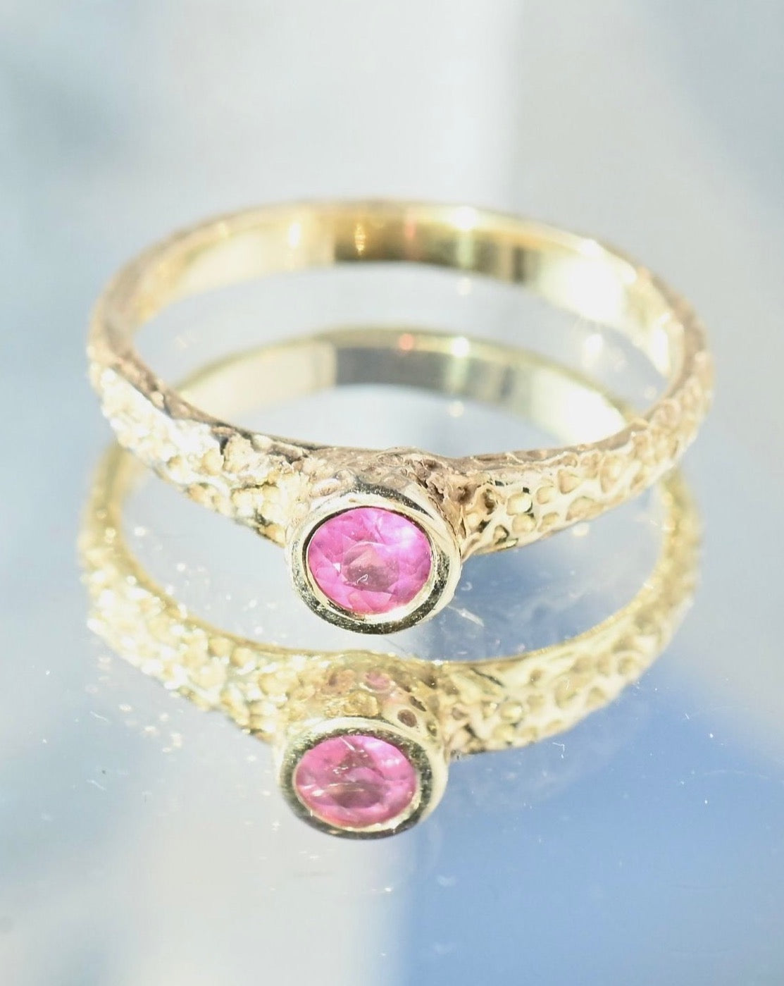 Danu Pink Tourmaline Ring - Sculptress