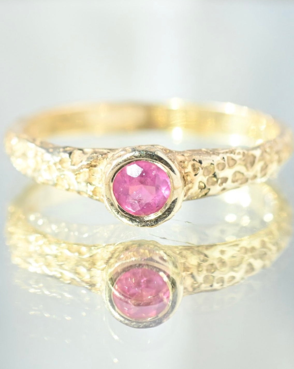 Danu Pink Tourmaline Ring - Sculptress