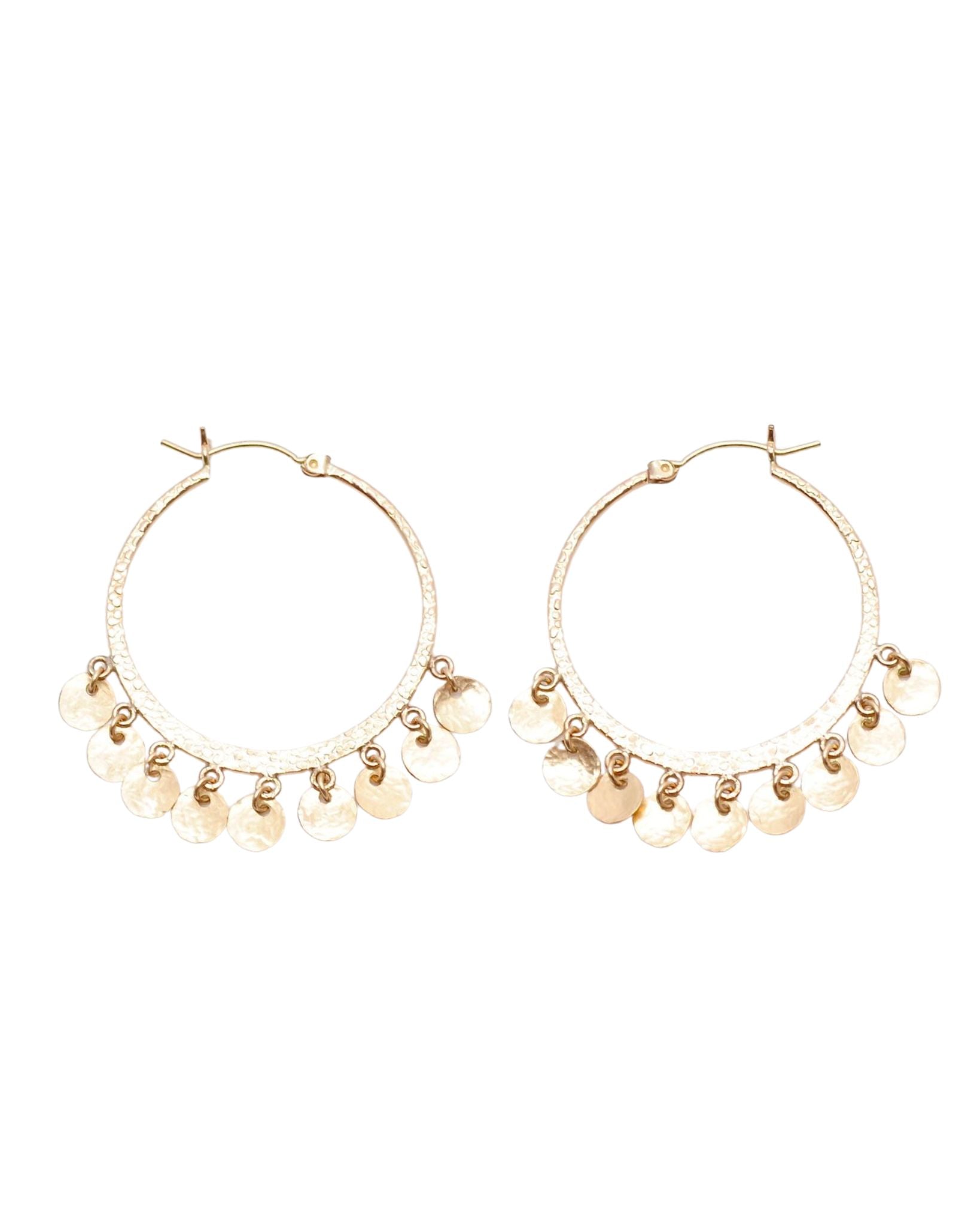 Lakshmi Hoop Earrings - Sculptress